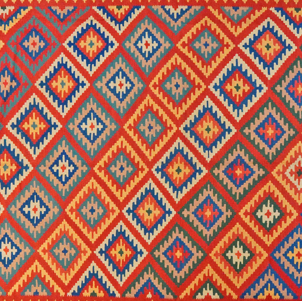 Kilim Gashgai 188x320cm Colorato