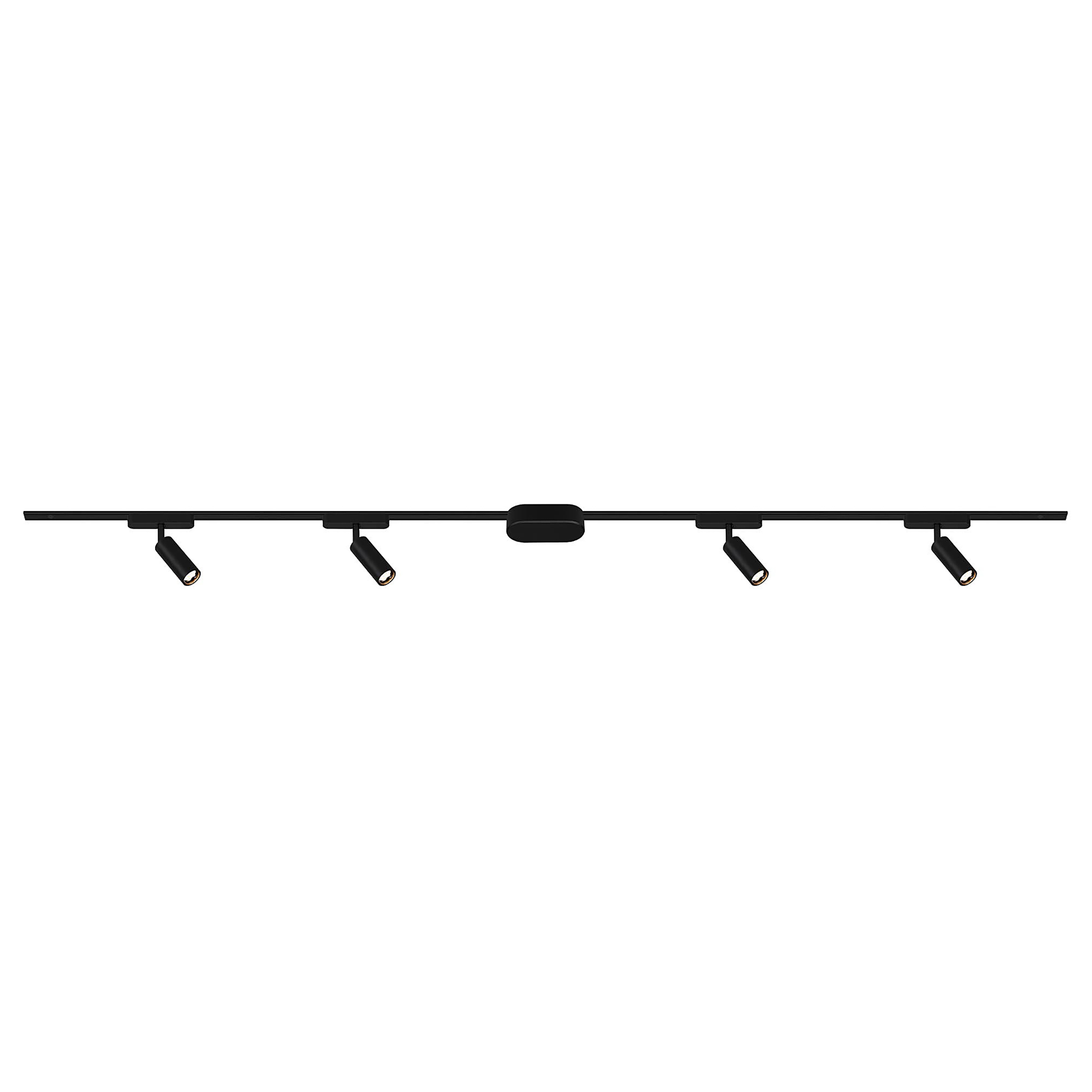 LED Schienensystem Luxtrail Starterset Schwarz
