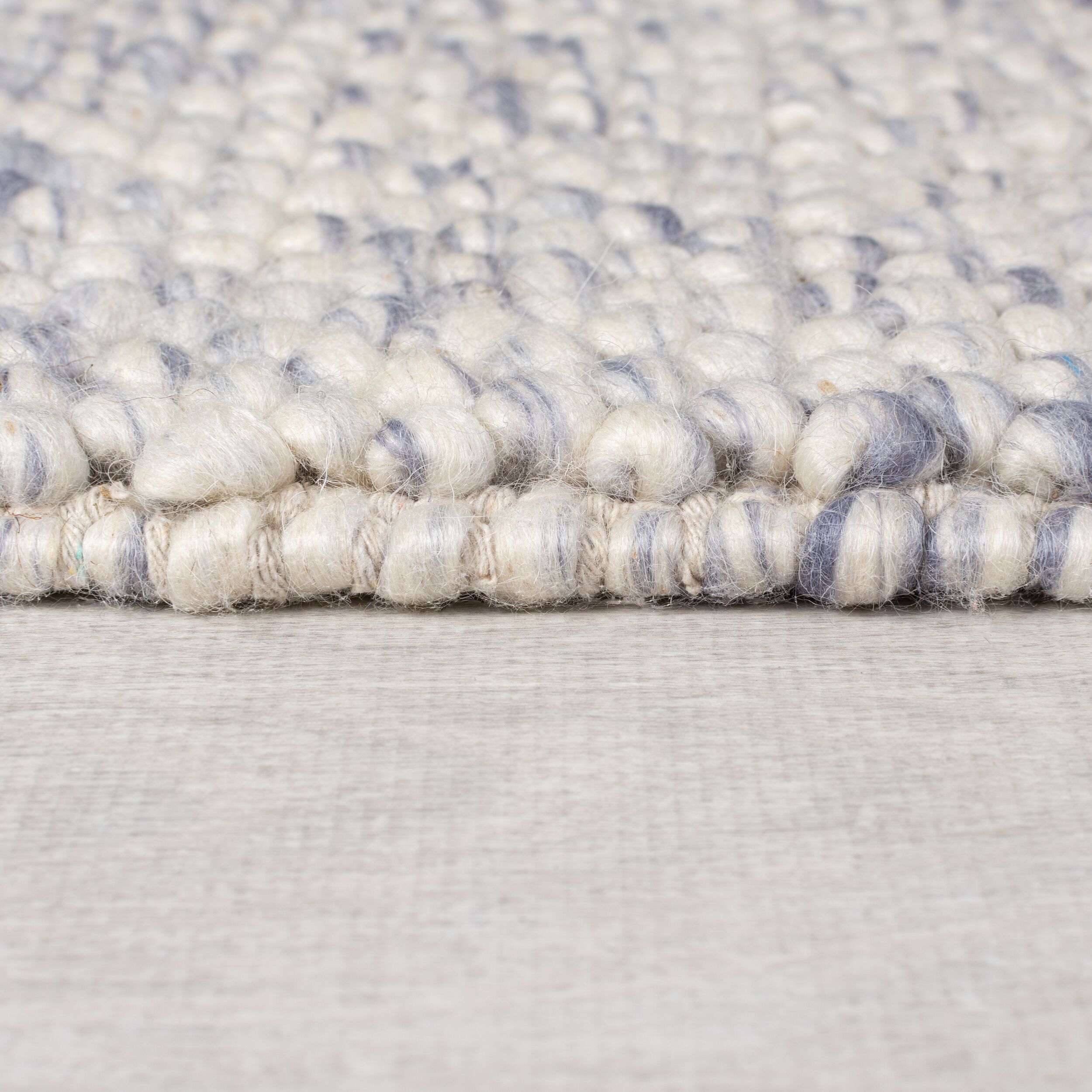 Minerals Runner Wool Blue 60x230cm