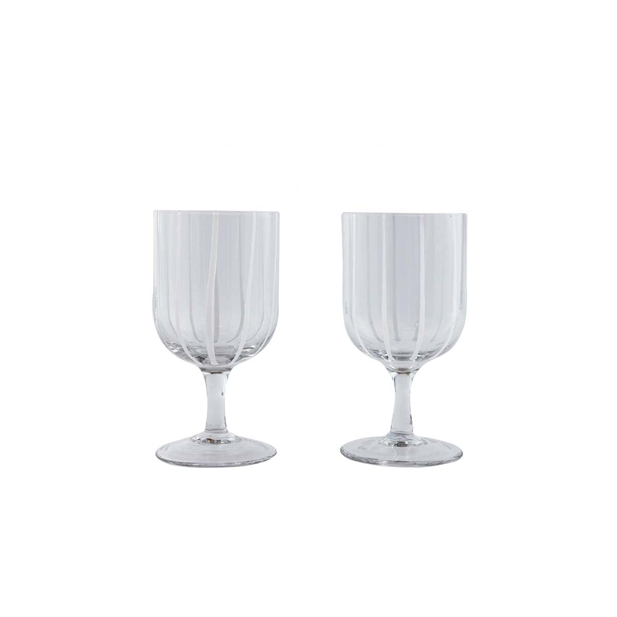 2x Mizu Wine glass Glass