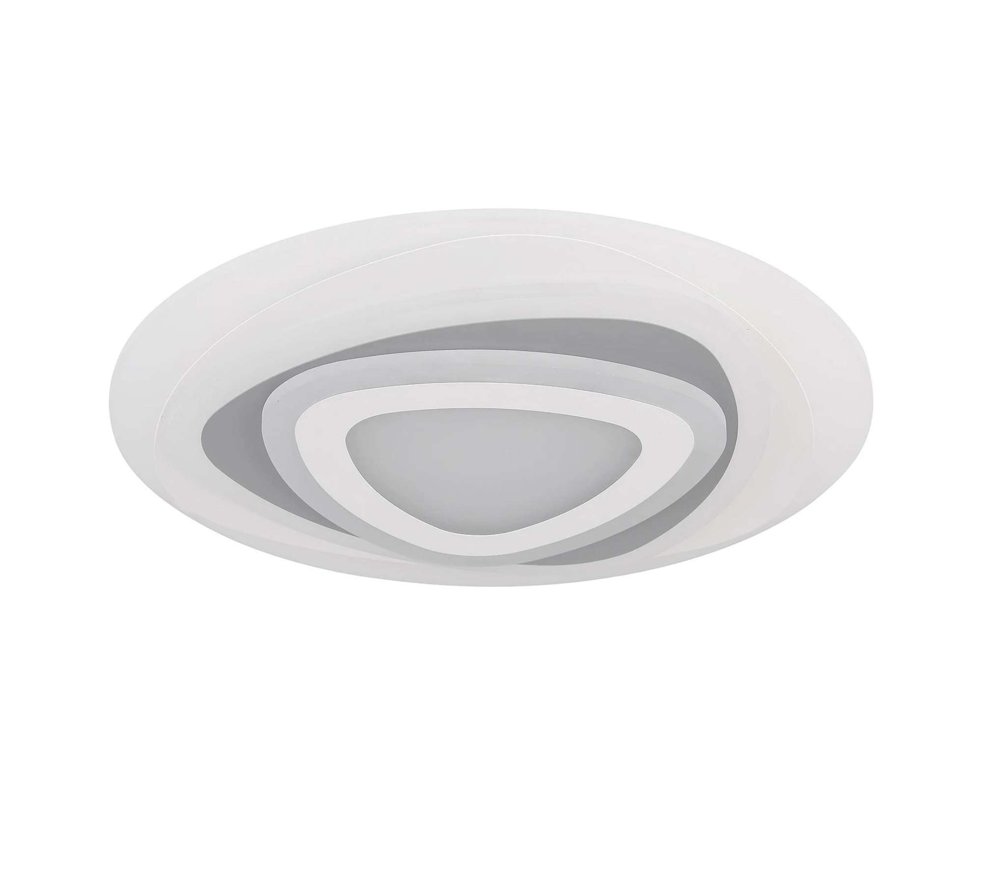 LED ceiling light 1-bulb metal synthetic cream