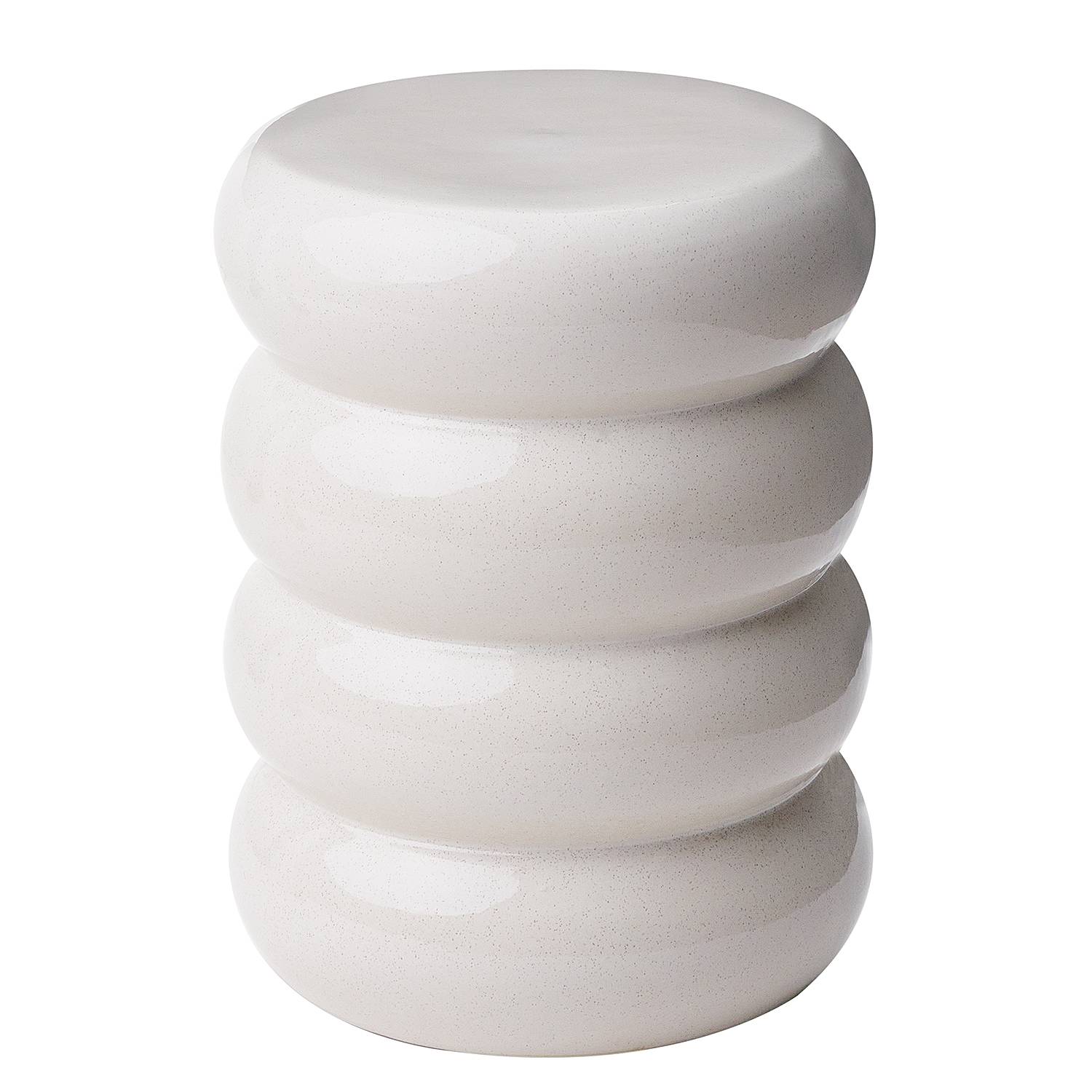 ARTISTA Type B Side Table Ceramic White