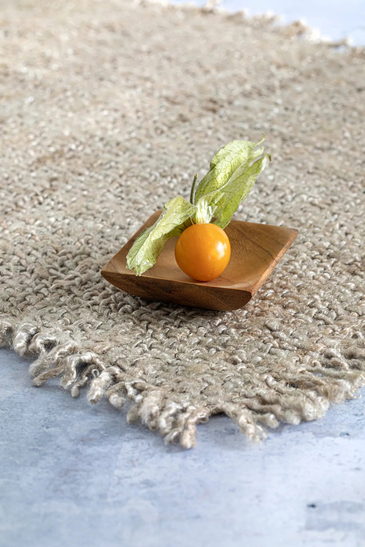 Salzschälchen Teakholz Braun