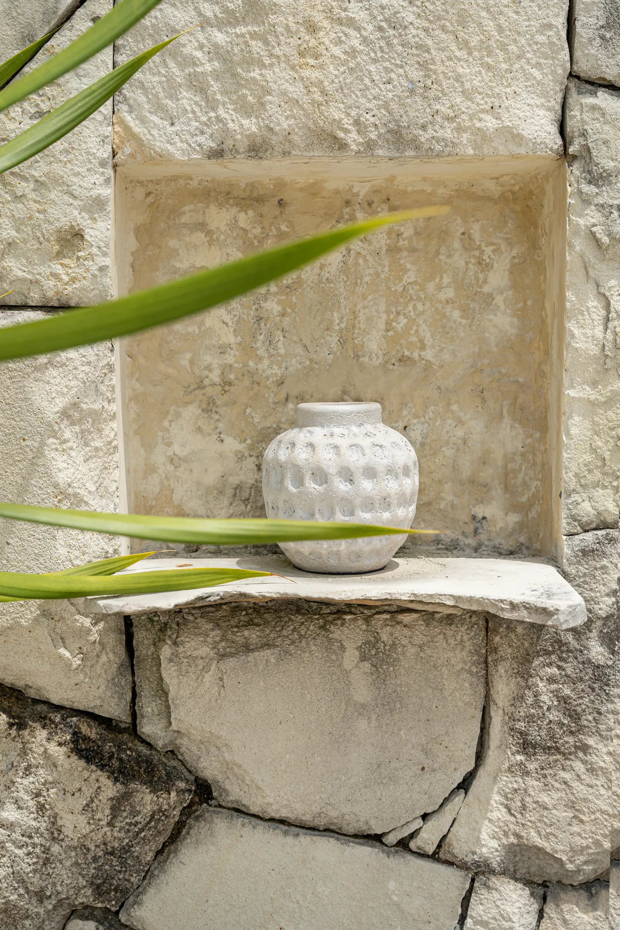 Trendy Vase Grau
