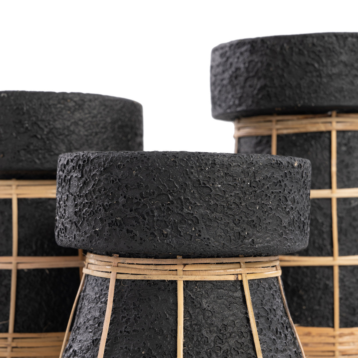 Serene Candle Holder Black