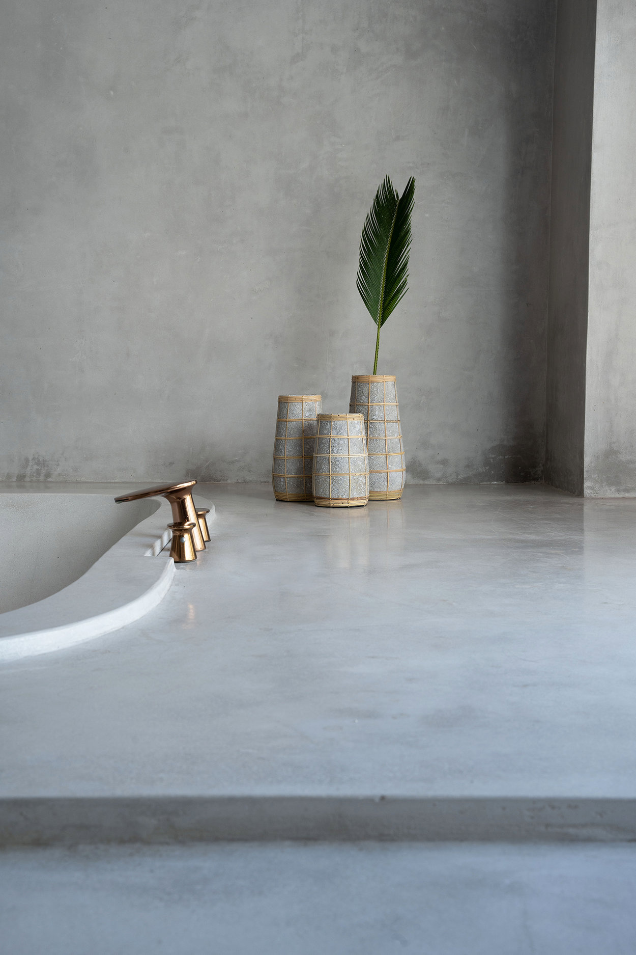 Cutie Vase Beton Natur