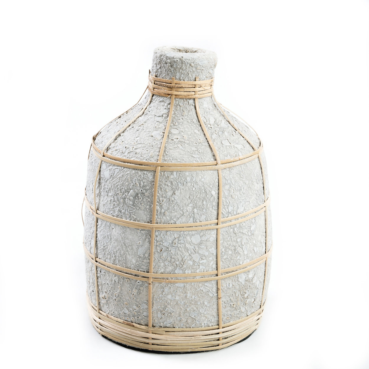 Whoopy Vase Concrete Natural