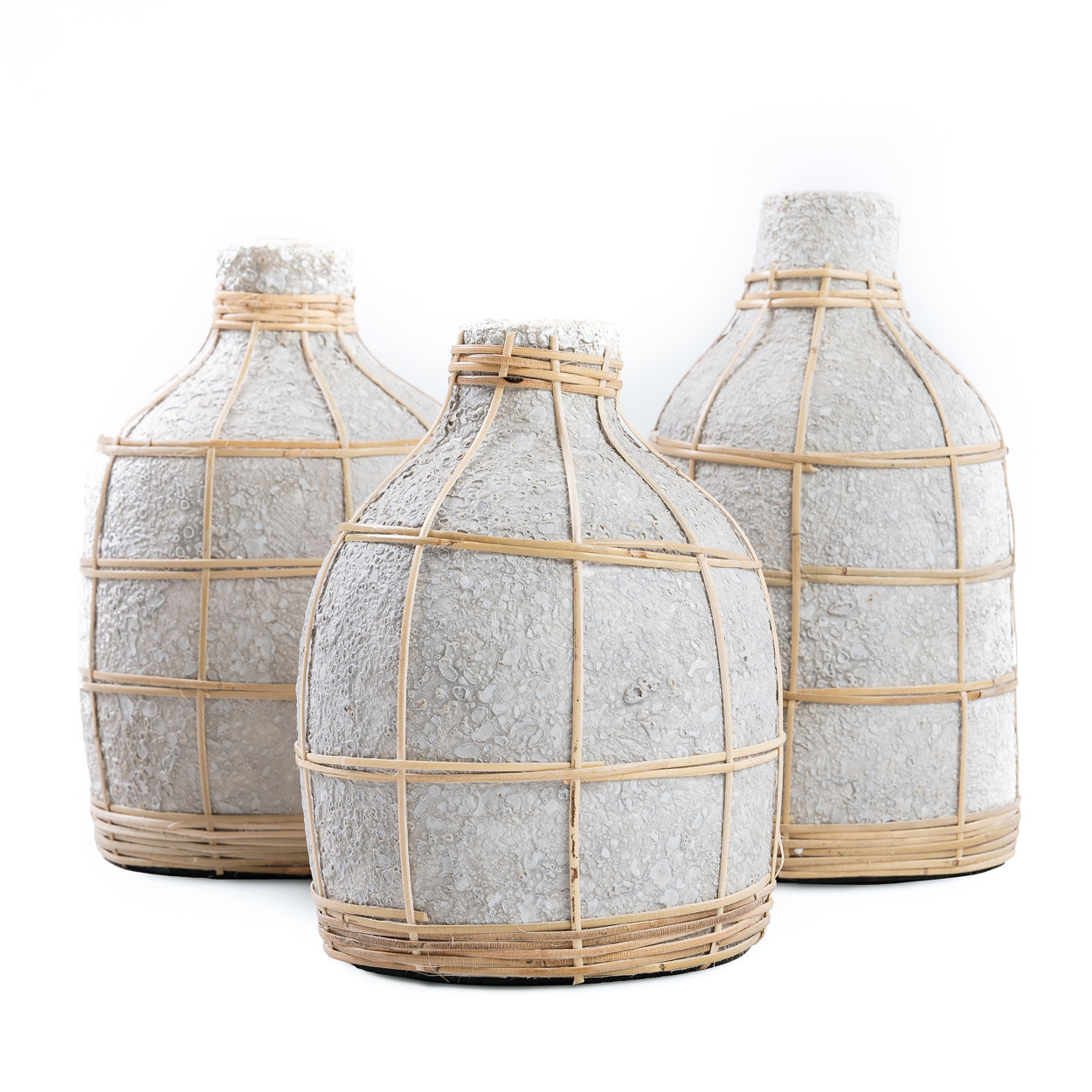 Whoopy Vase Concrete Natural