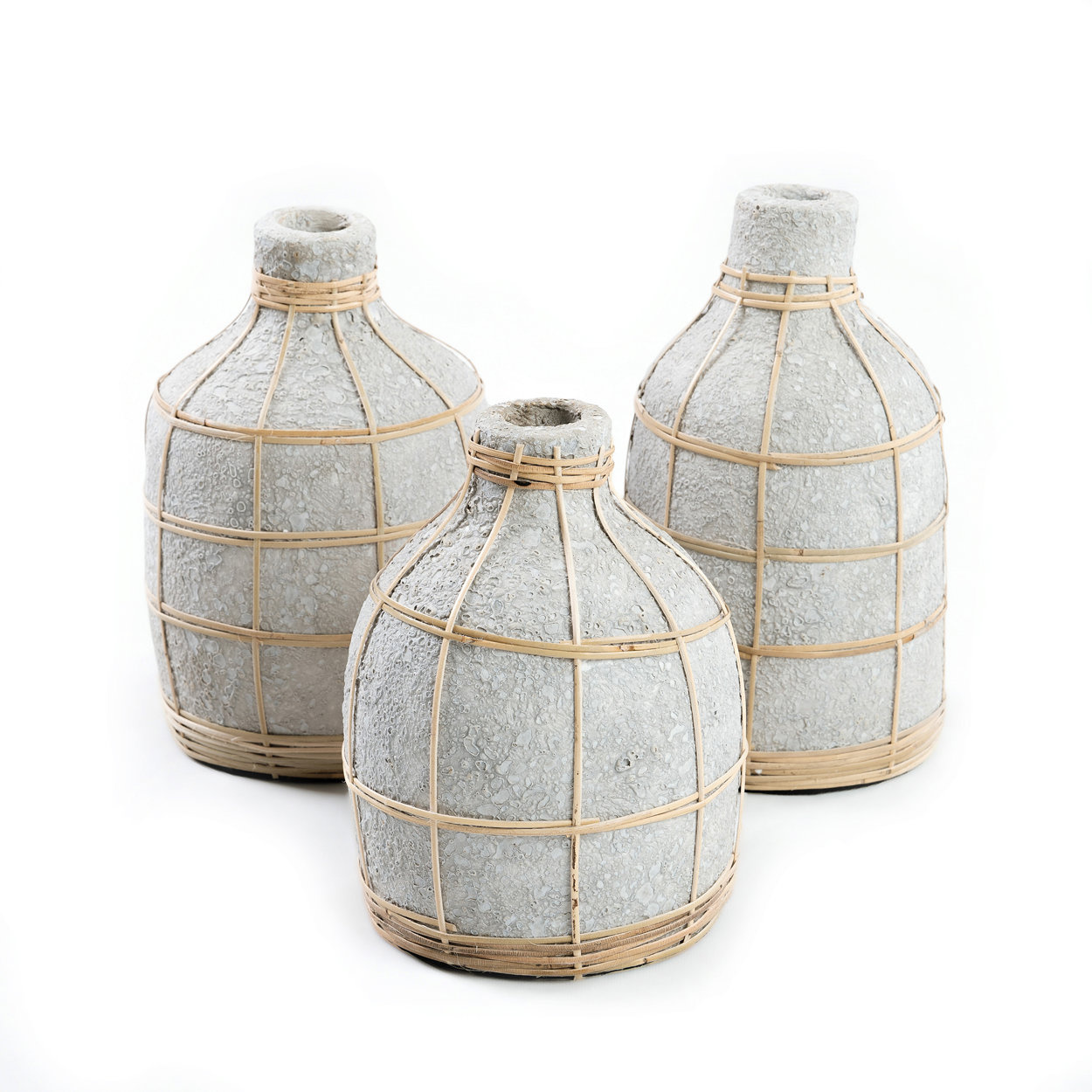 Whoopy Vase Concrete Natural