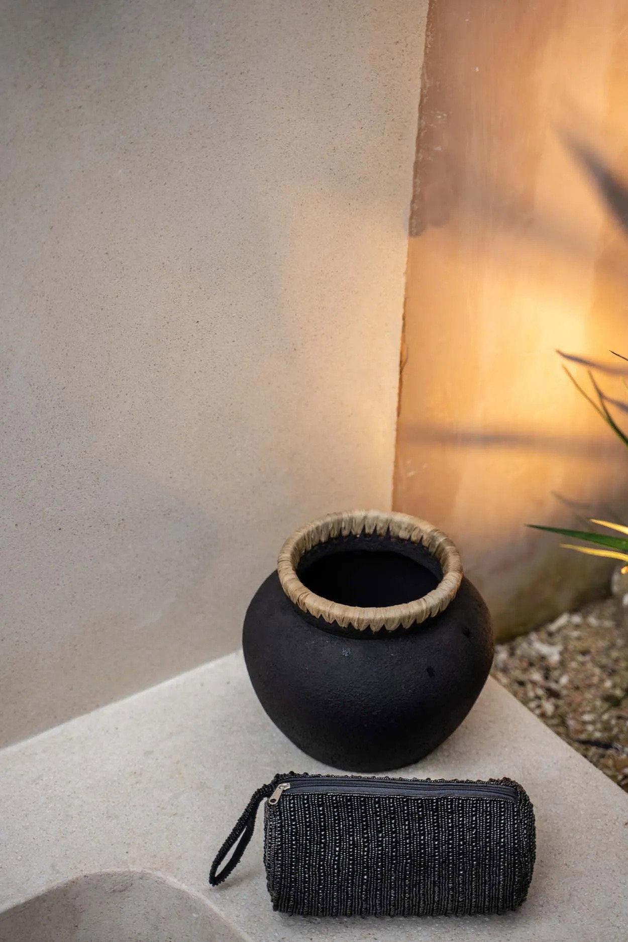 Styly Vase Schwarz