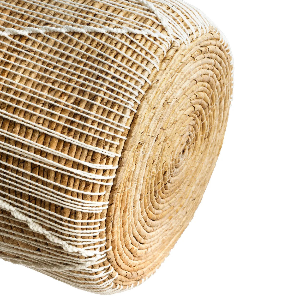 Straight Stitched Basket Macrame