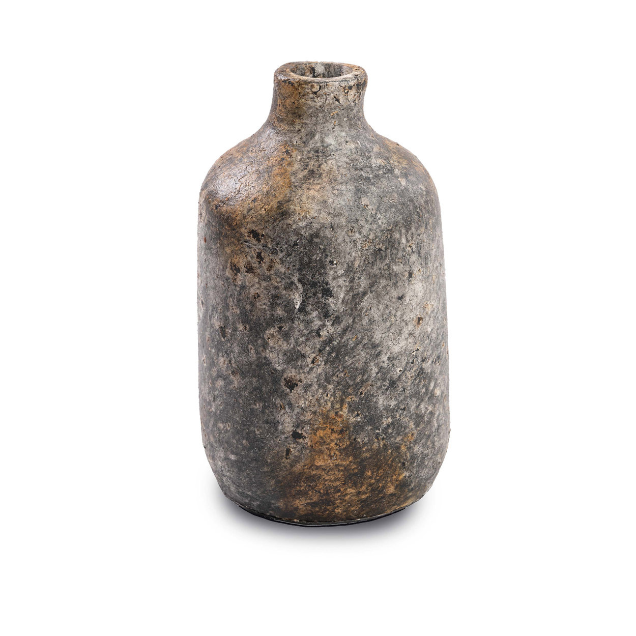 Classy Vase Keramik Grau