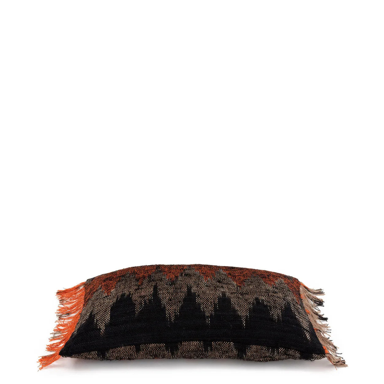 Oh My Gee Pillowcase Black Orange 30x50cm