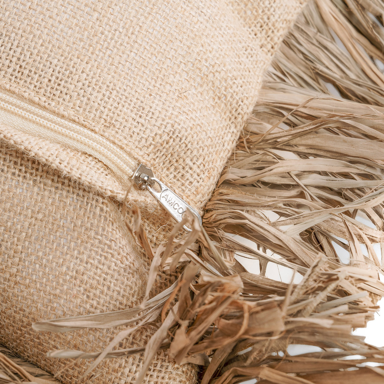 Bonita Jute Pillowcase 40x40cm