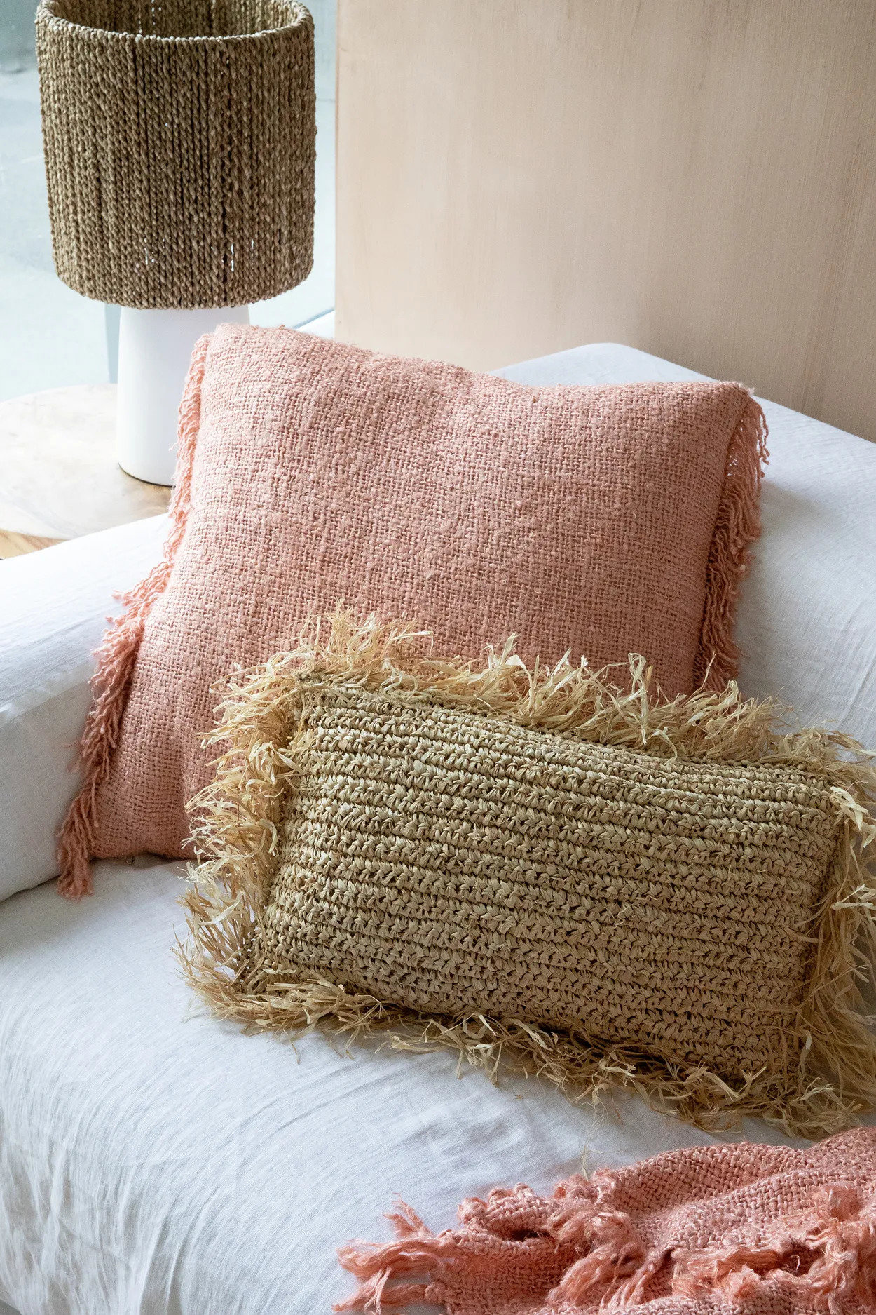 Pillowcase Pink 60x60cm