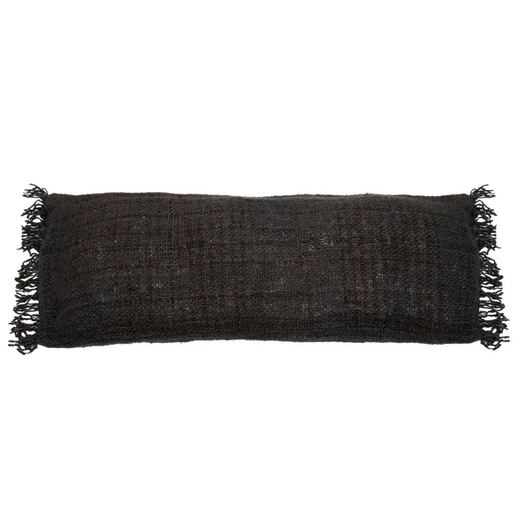 Oh My Gee Fodera per cuscino Nero 35x100cm