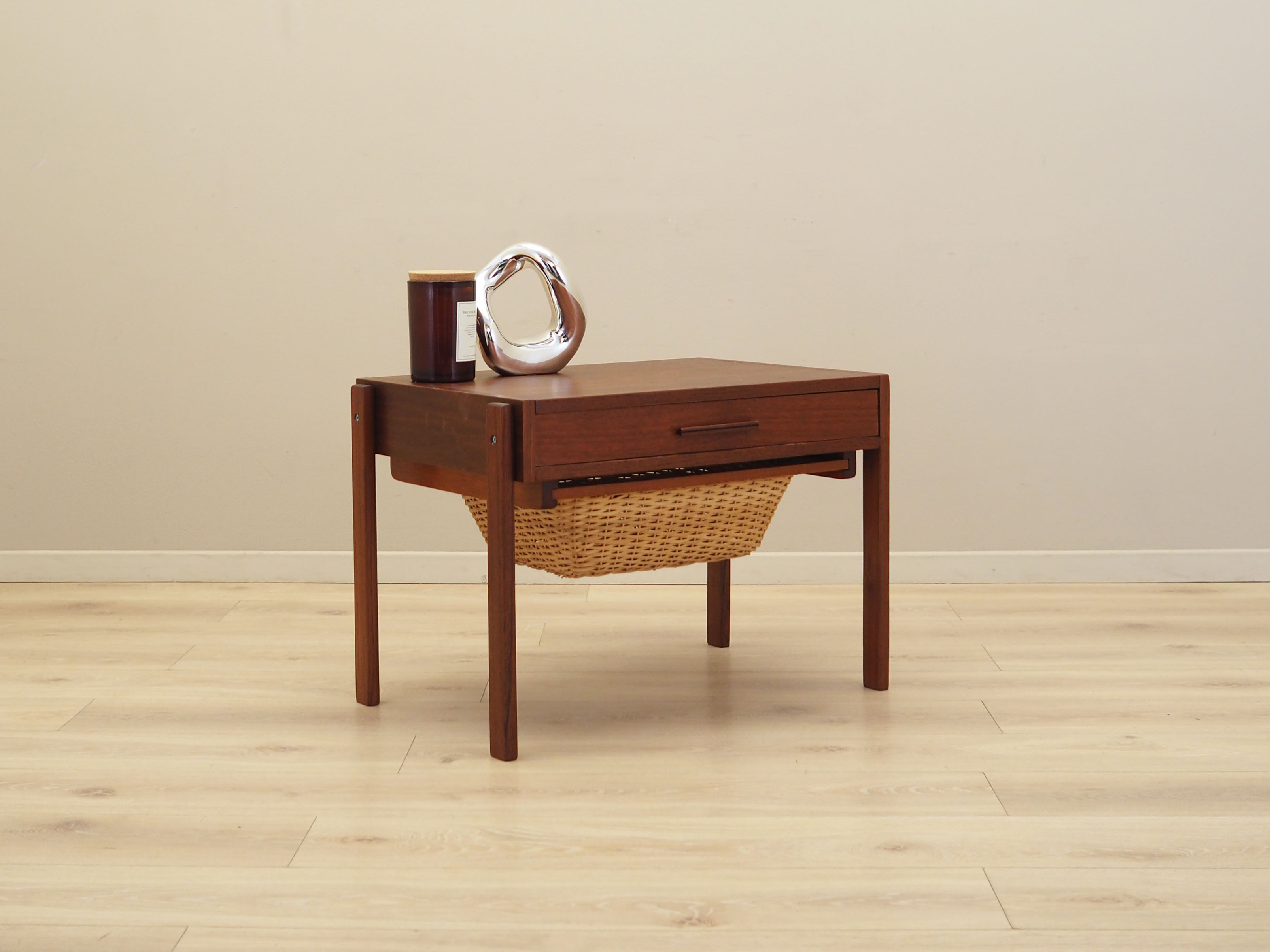 Coffee table teak wood 1970s