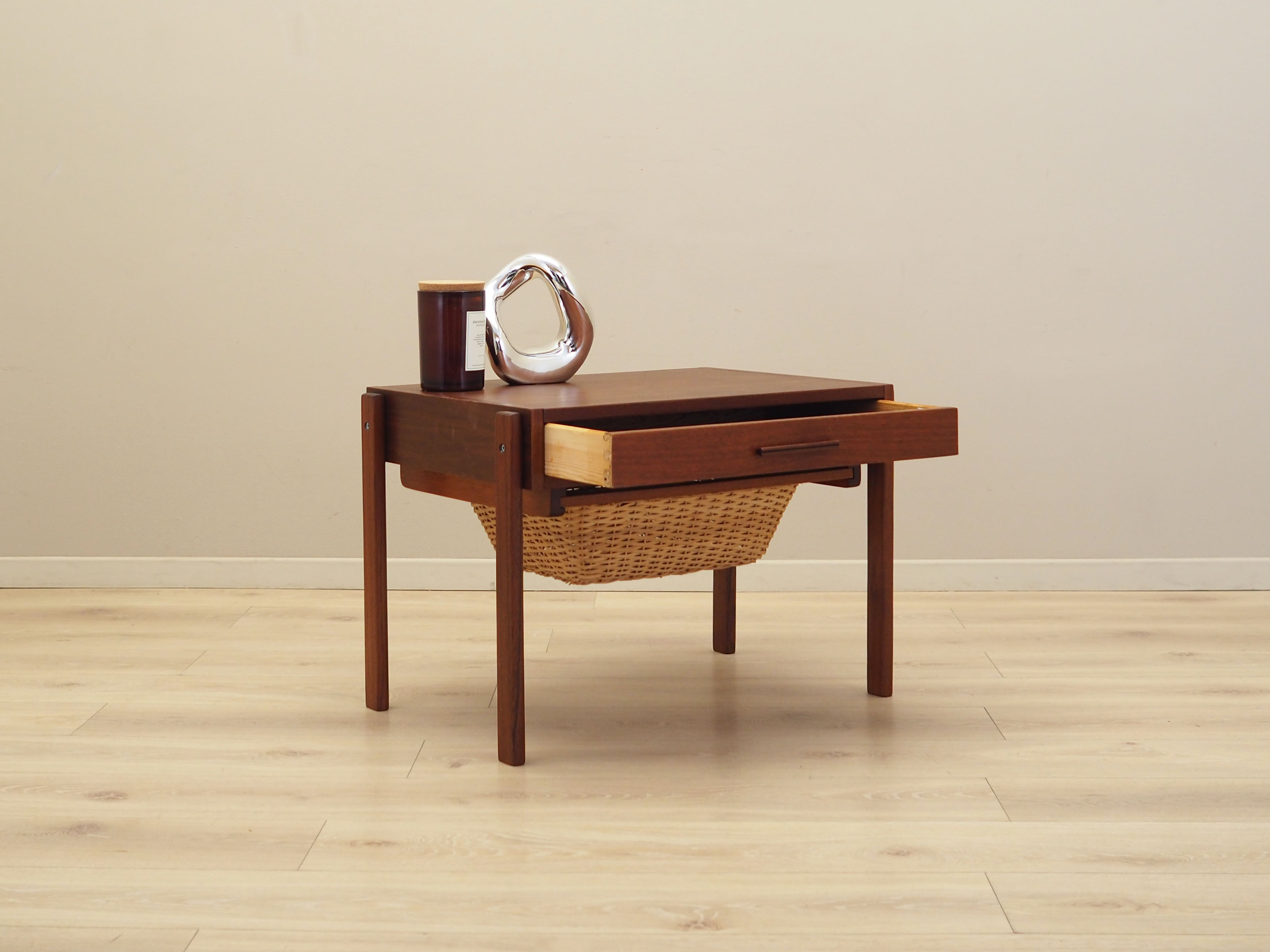 Coffee table teak wood 1970s