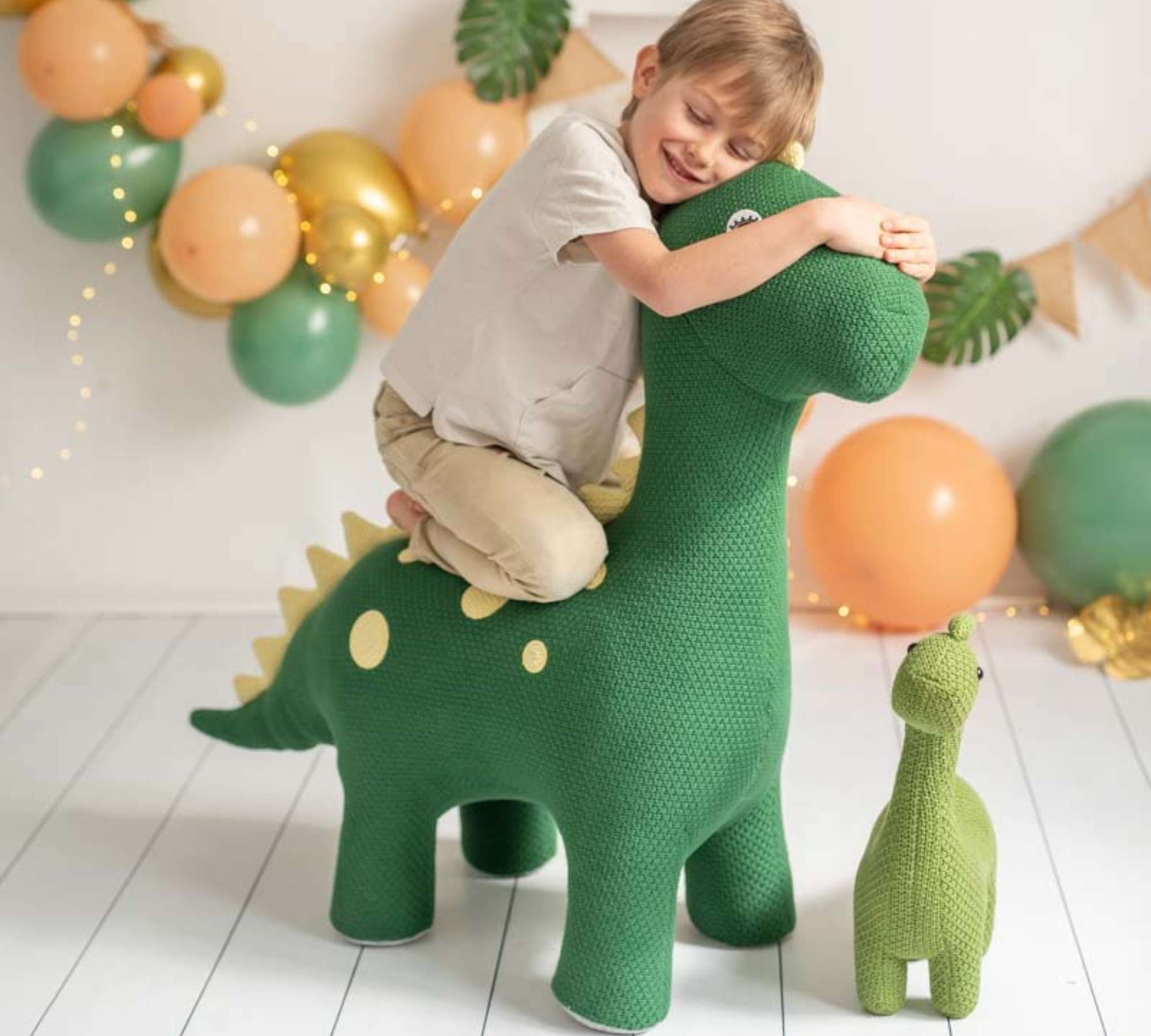 Dina Maxi Plush toy Cotton Wood Green