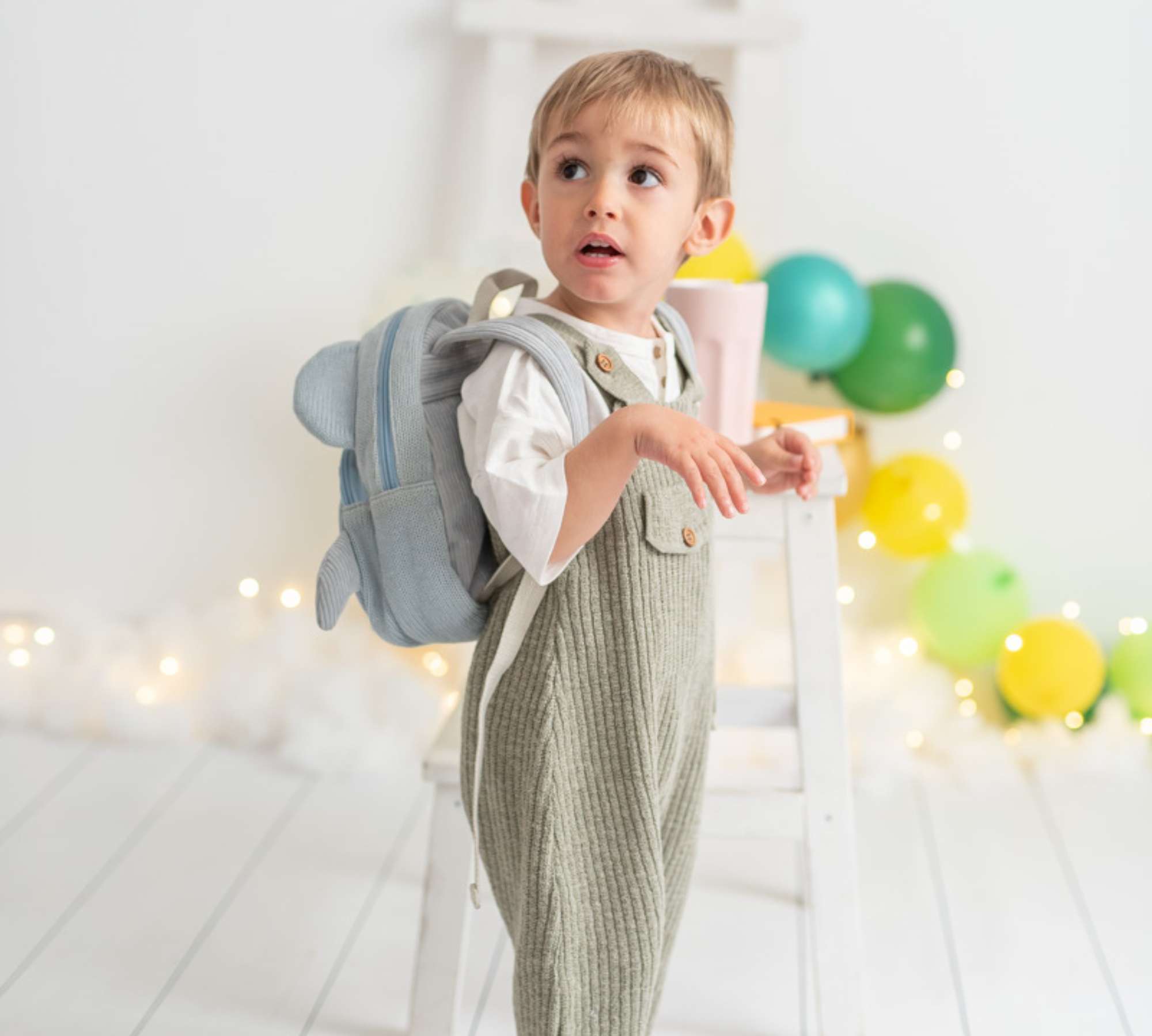 Rino Backpack Cotton Blue