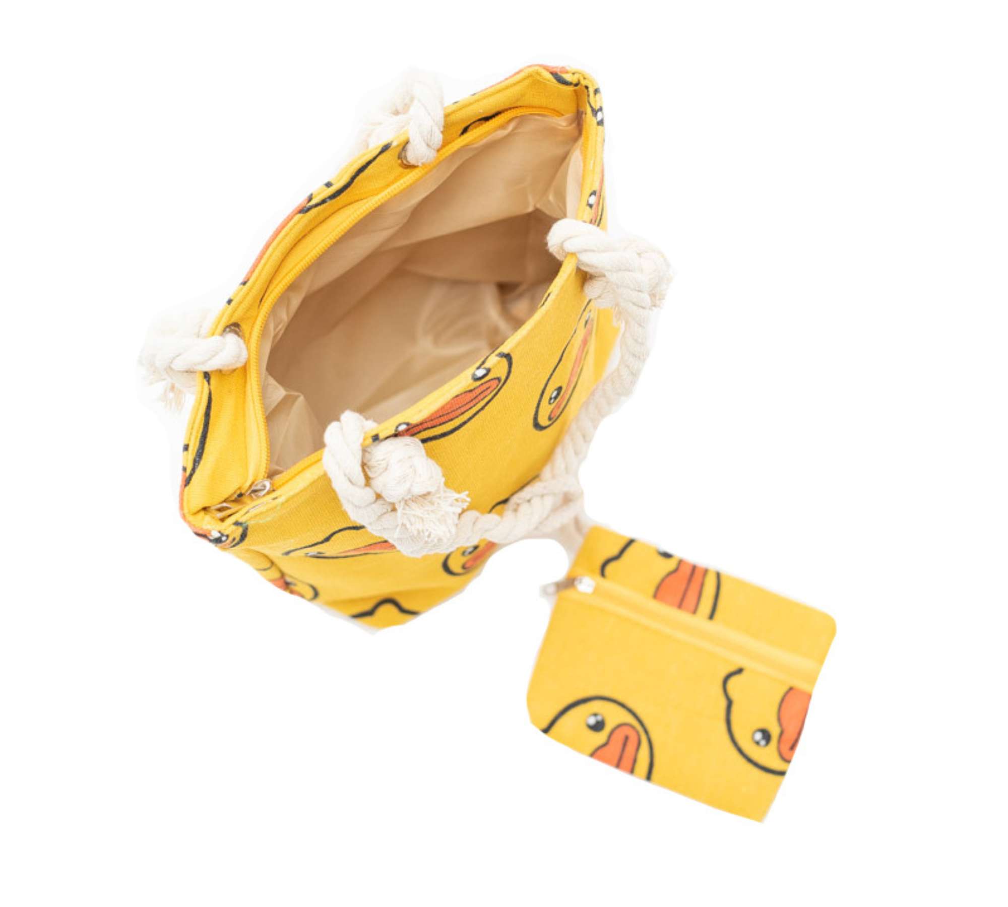 Duck Summer Bag Textile Yellow