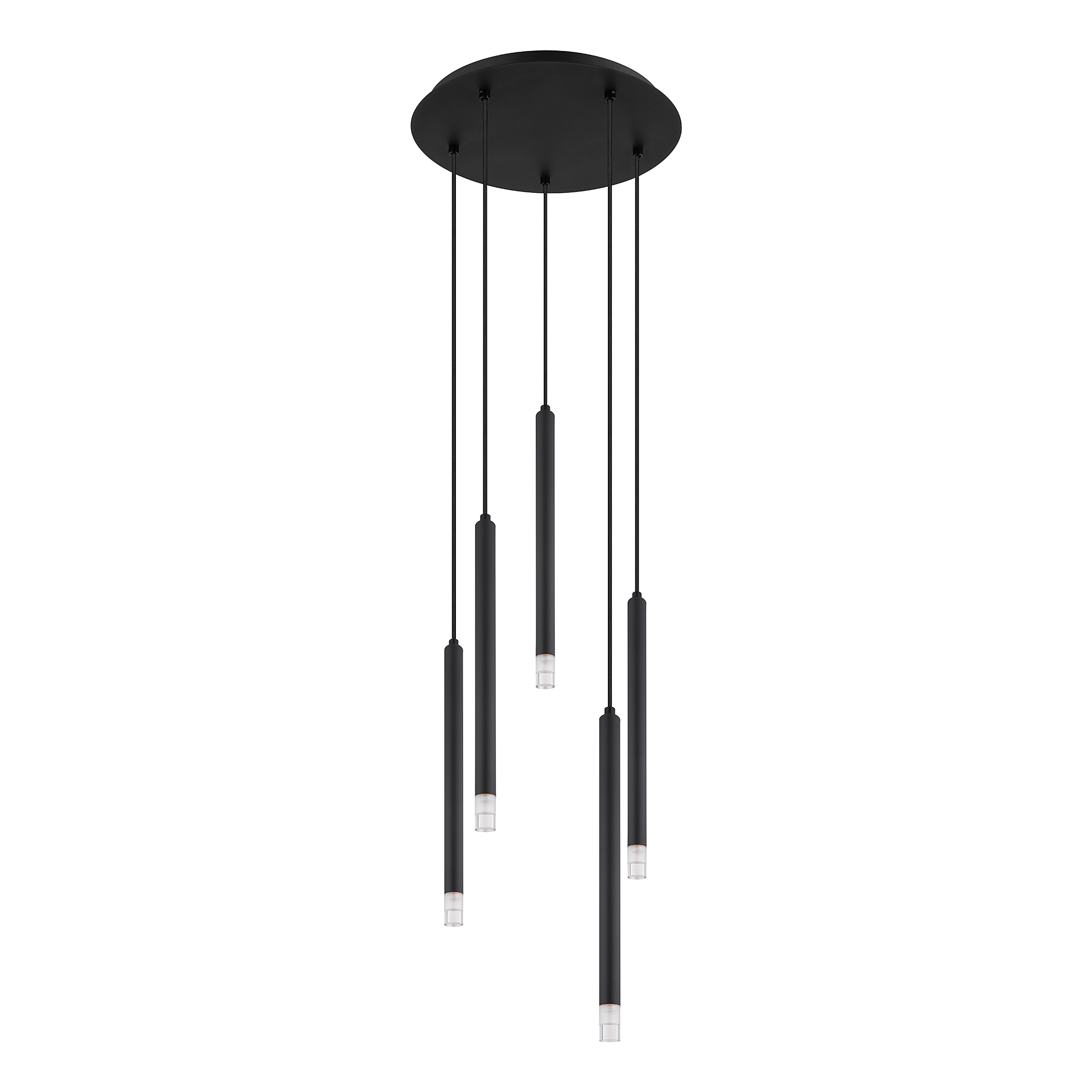 Blake Type A Pendant Light Acrylic Glass Iron 5-light