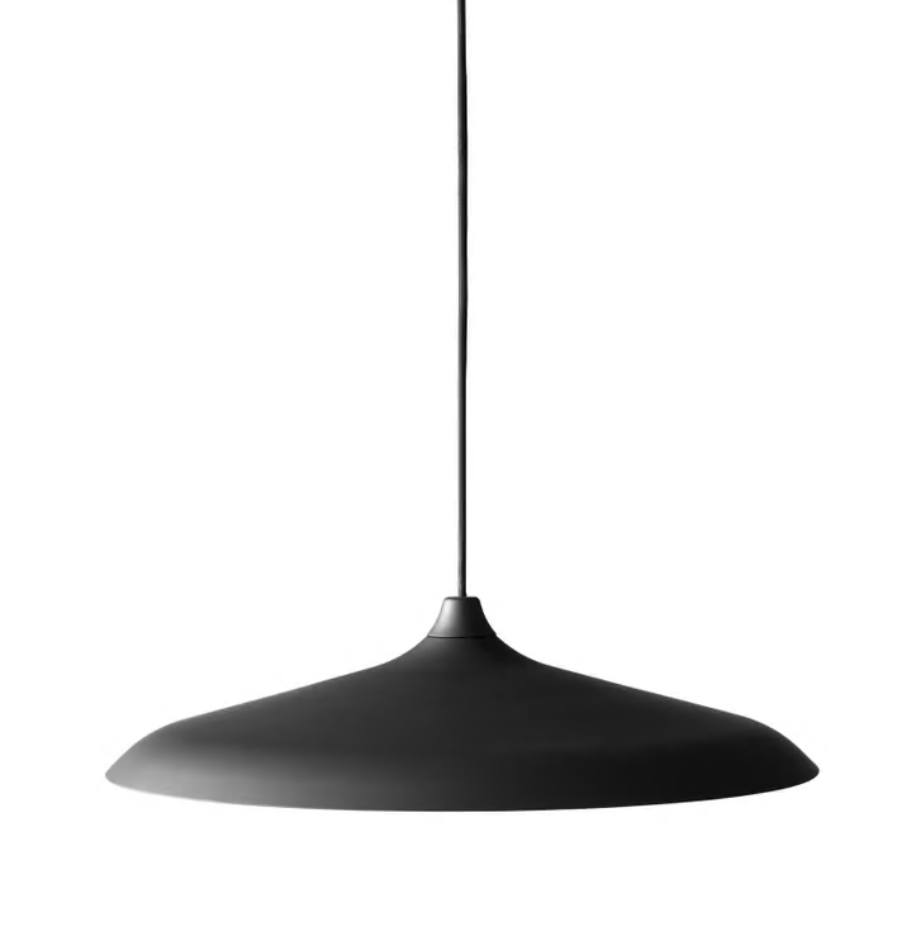 Pendant lamp Aluminum Black