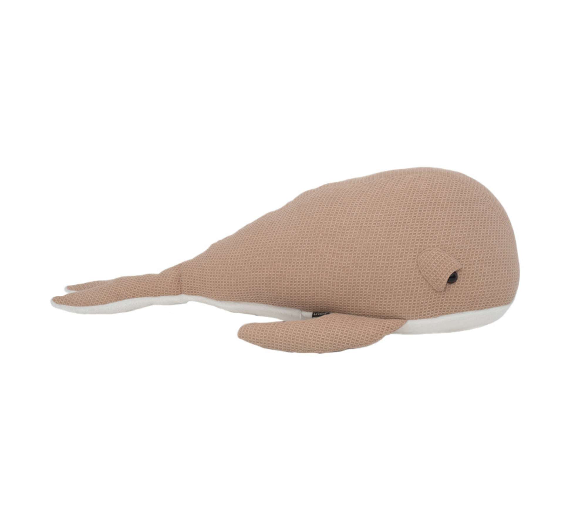 Whale Maxi Soft Toy Cotton Beige