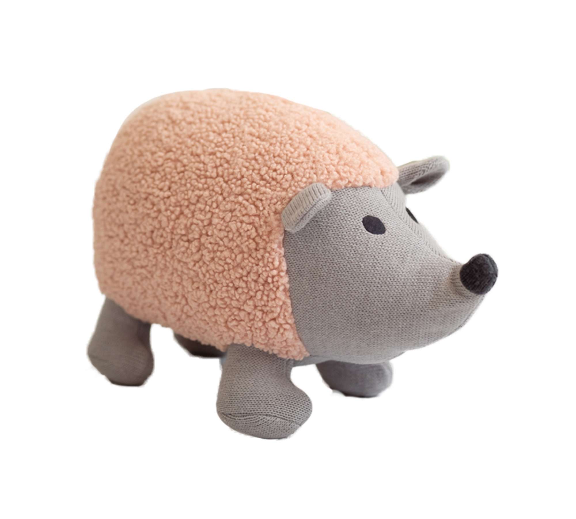 Hedgehog Mini Plush Toy Cotton Pink