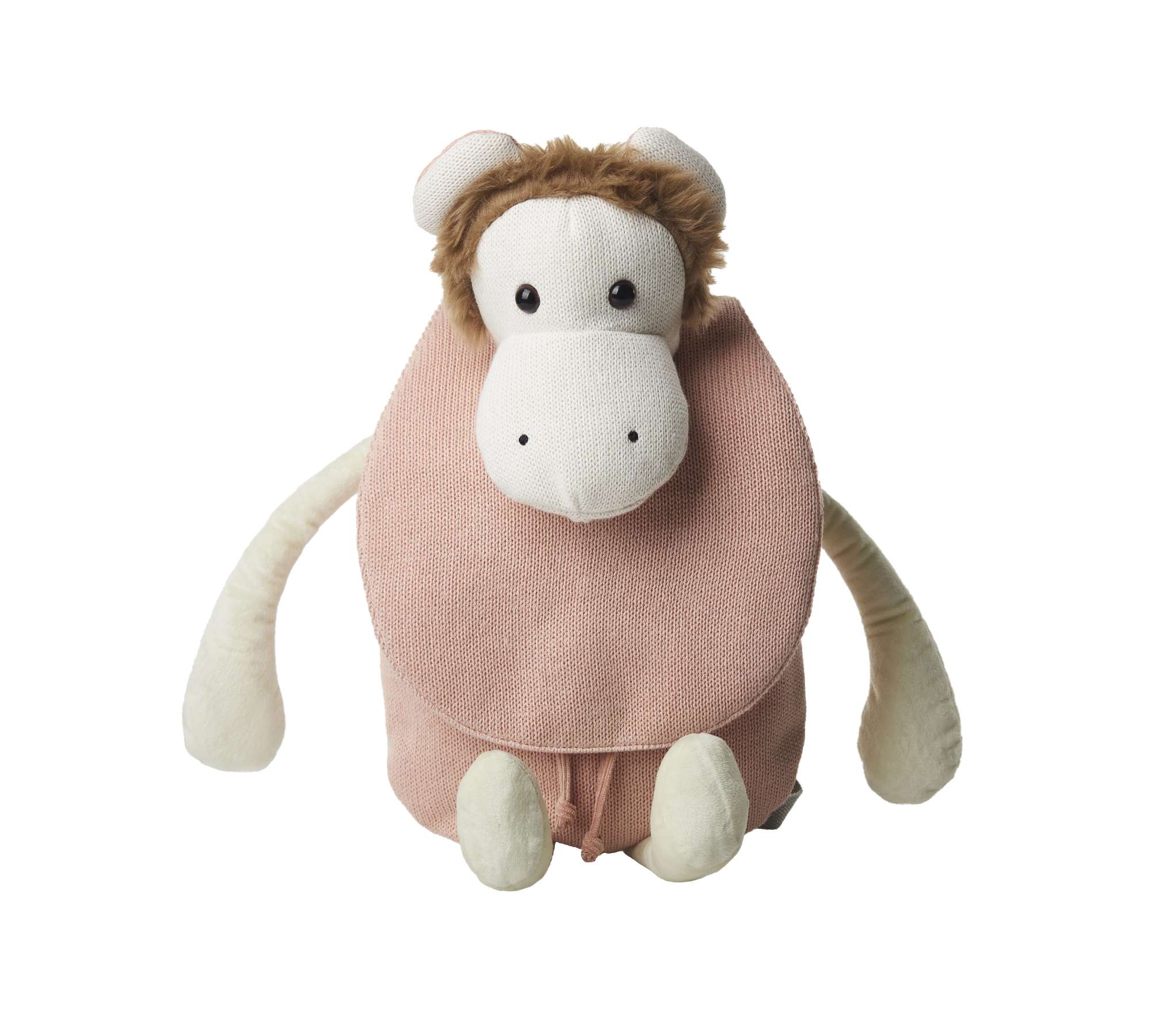 Monito Backpack Cotton Pink