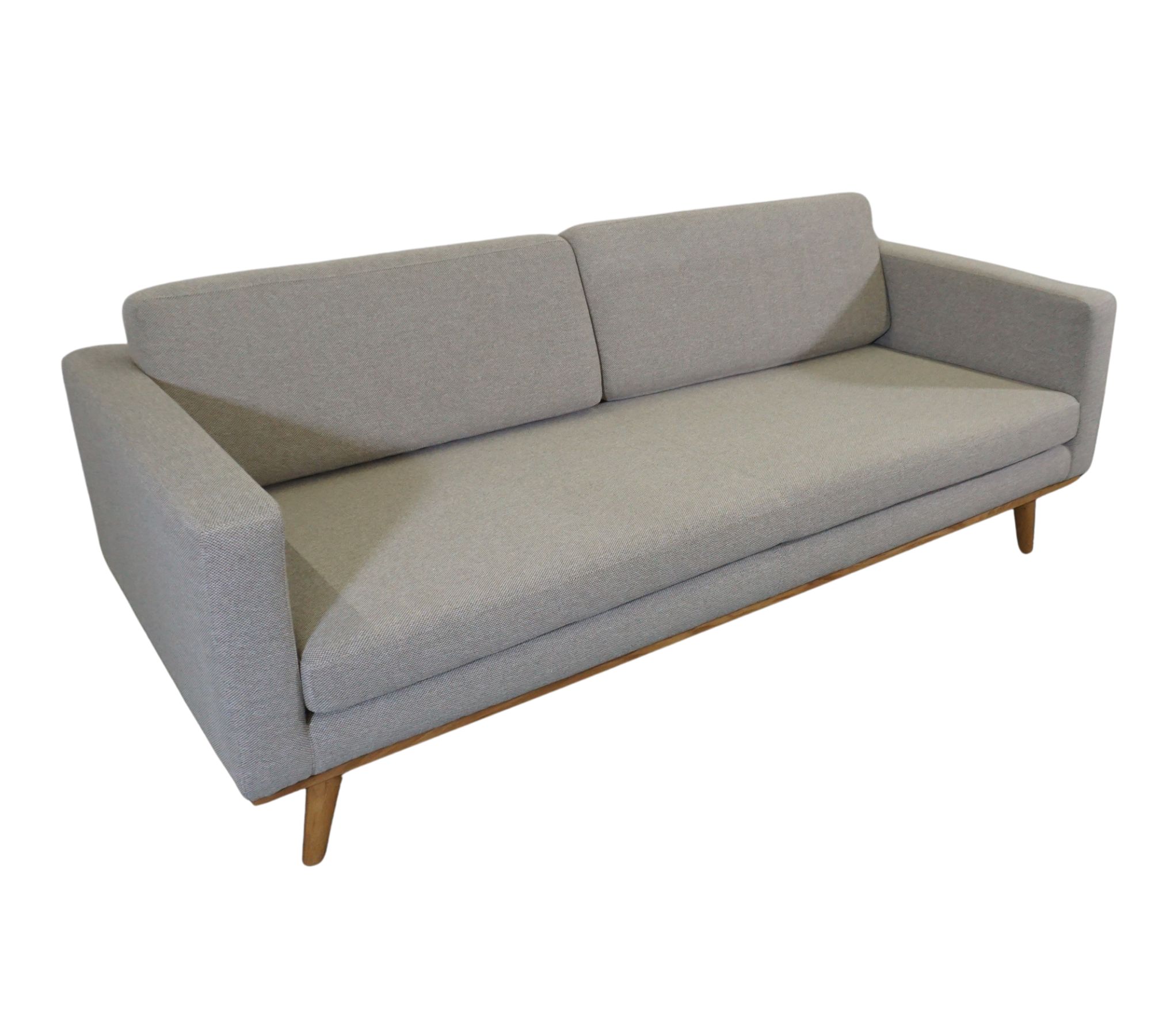 Johan Sofa 3-Sitzer Agnes Brown