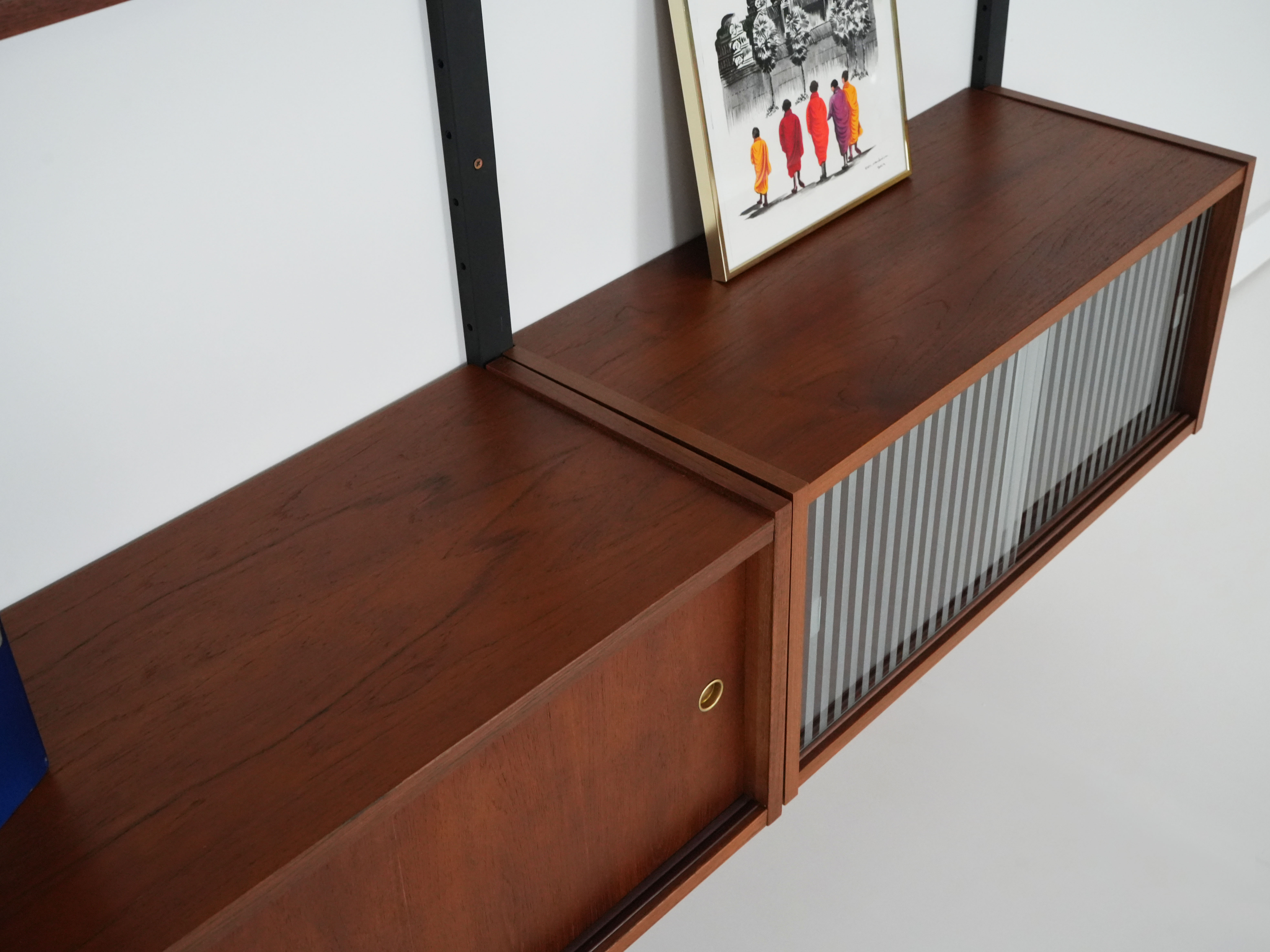 System bookshelf Teakwood 1960s