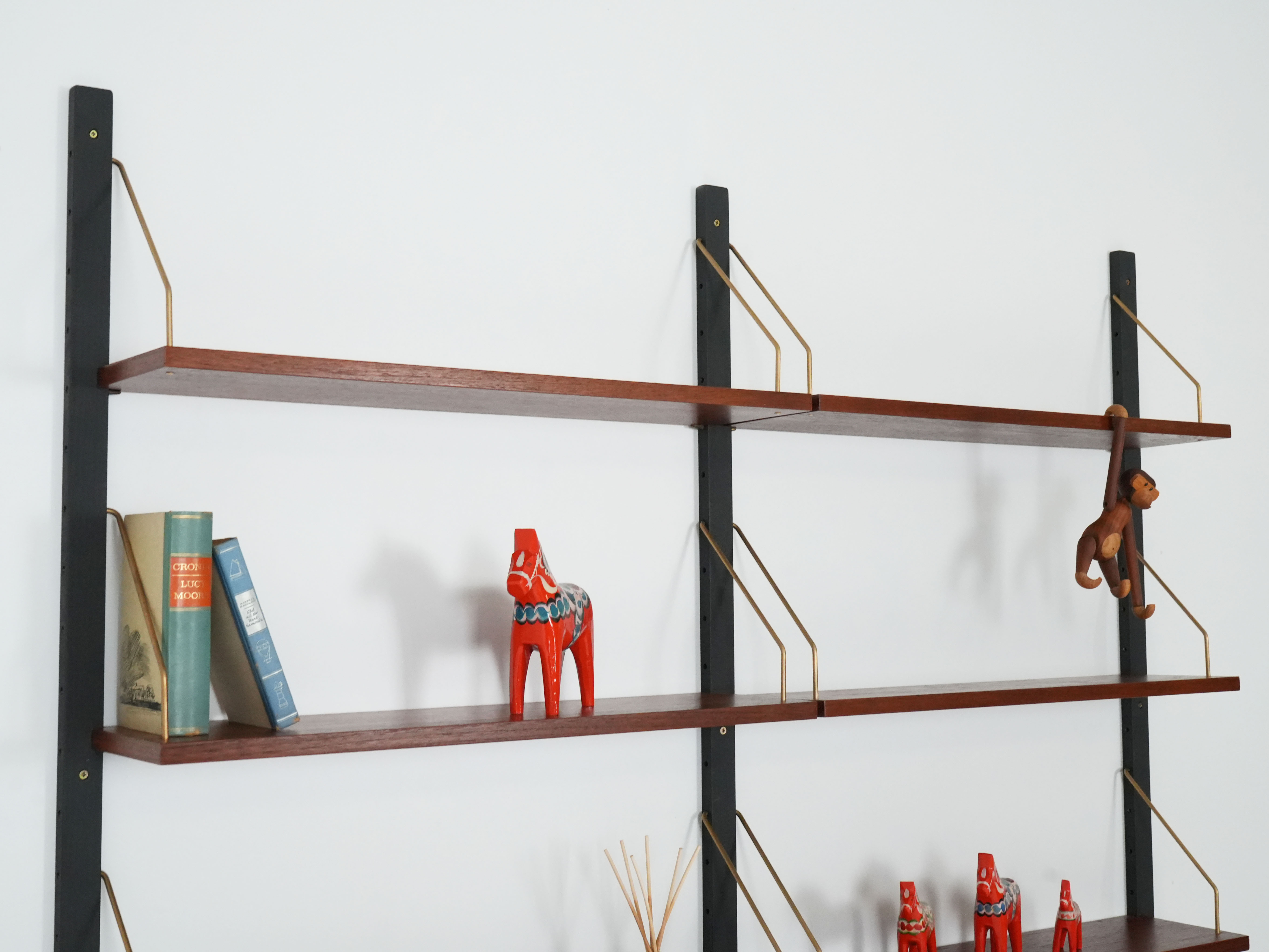 System bookshelf Teakwood 1960s