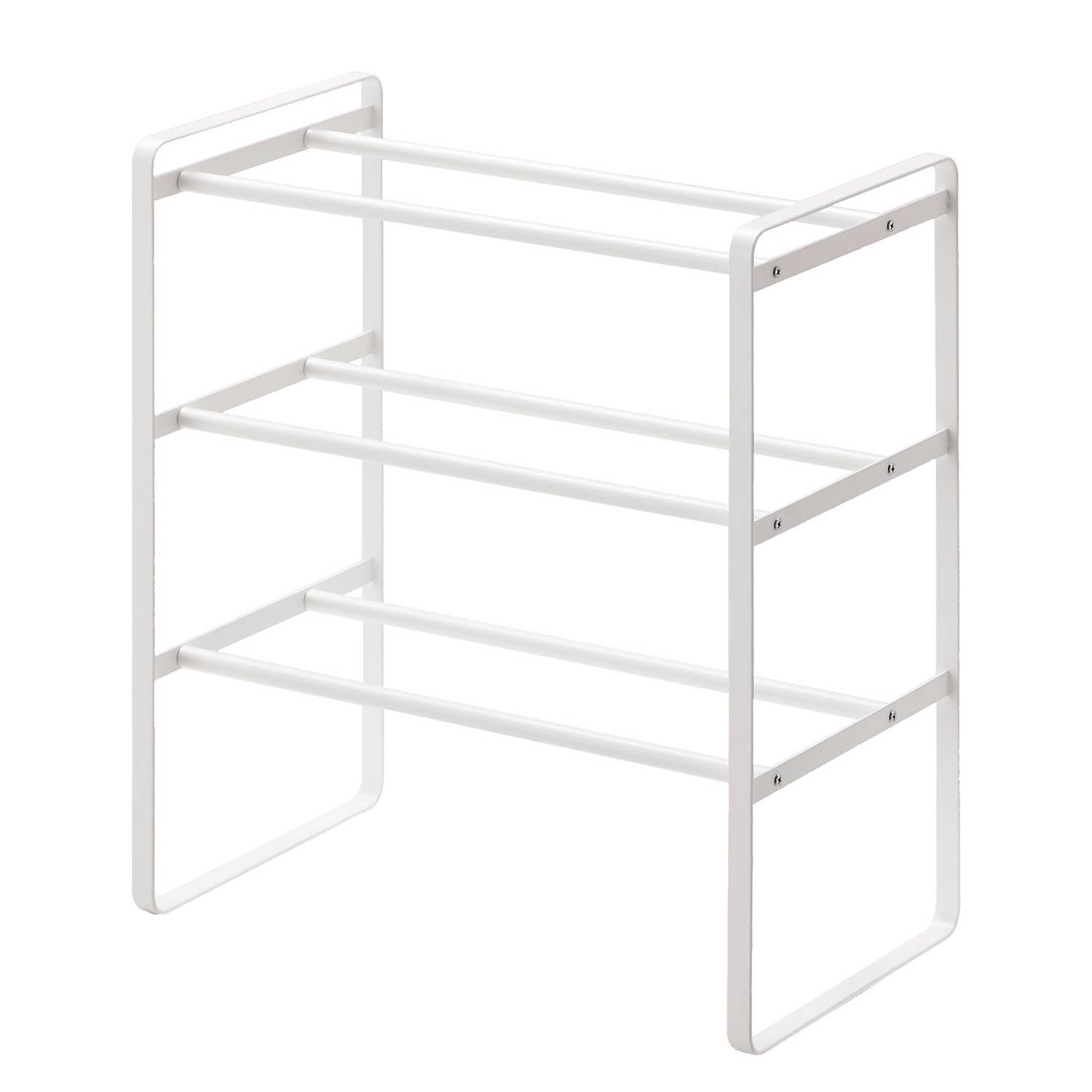 Frame I Shoe rack Steel White