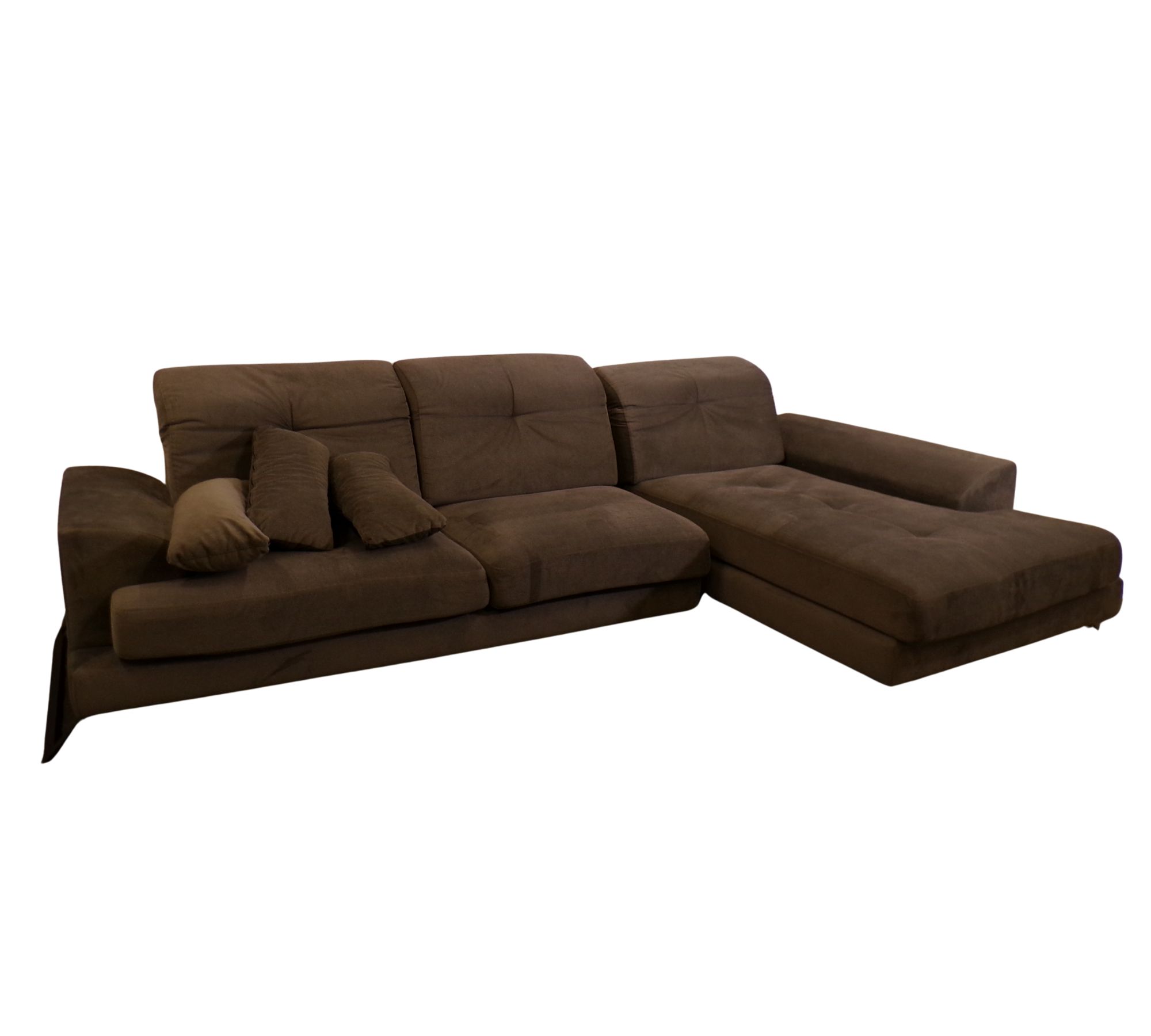 Frido Ecksofa Rechts Anthrazit