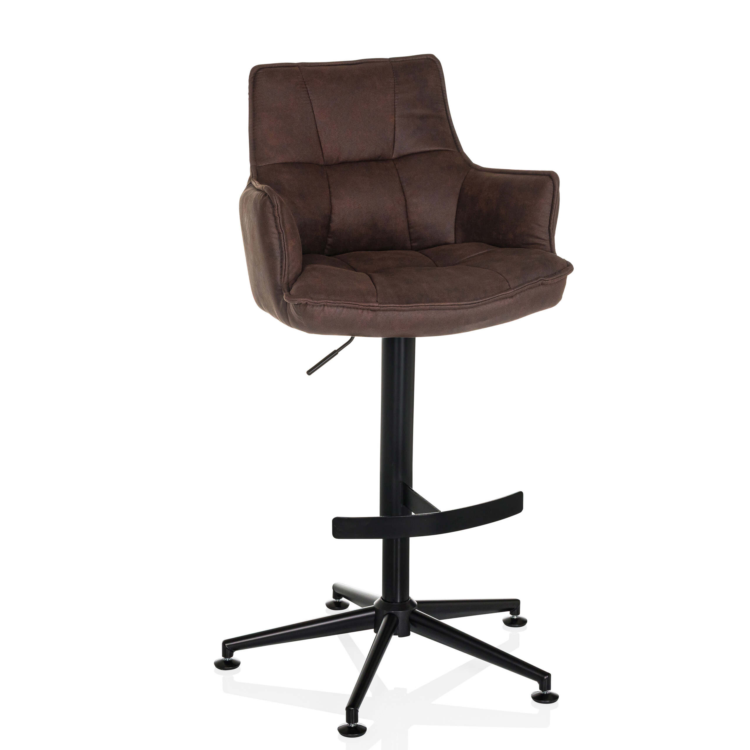 SOLAO LIFE HIGH Barstuhl Stoff Braun
