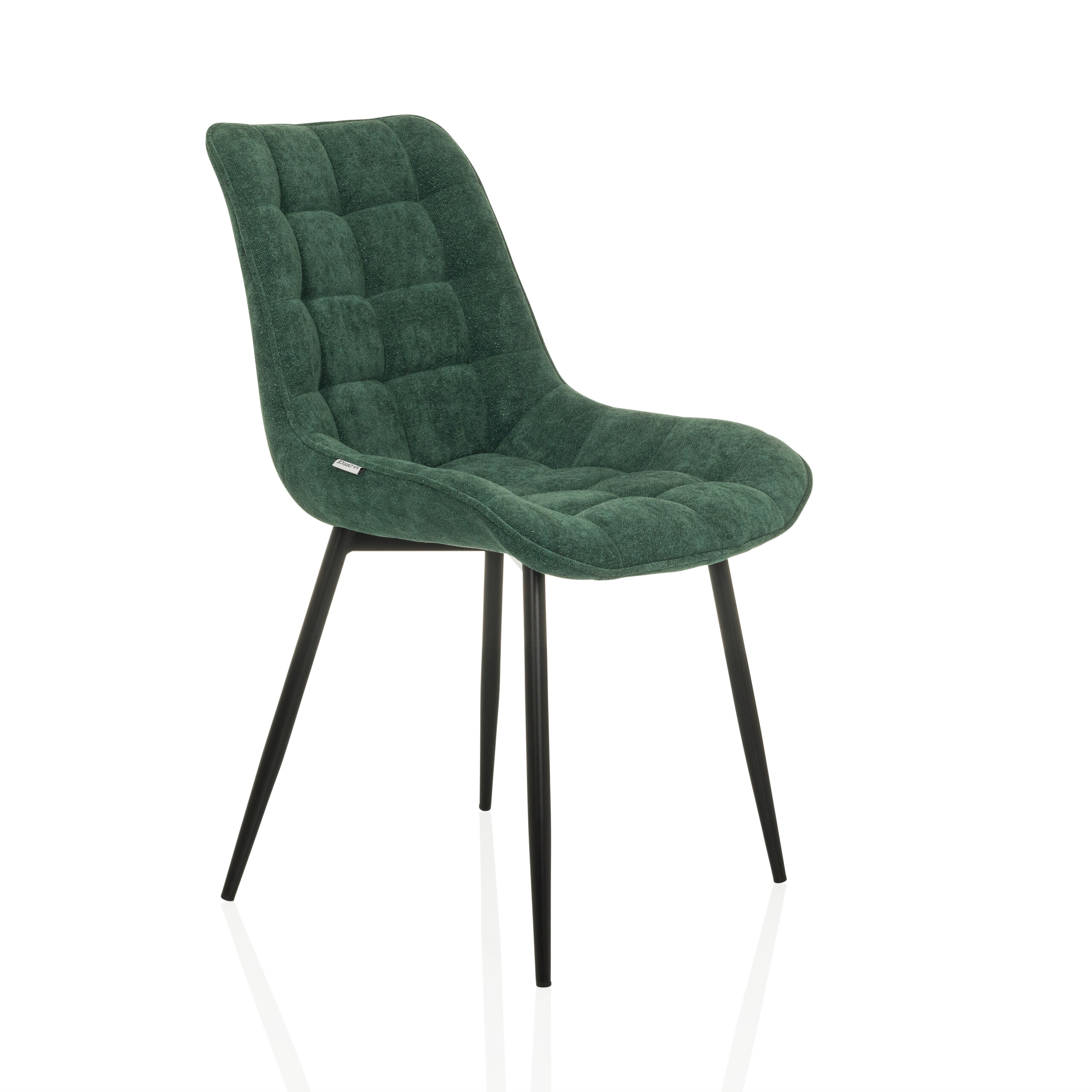 ELARIS Dining chair fabric green