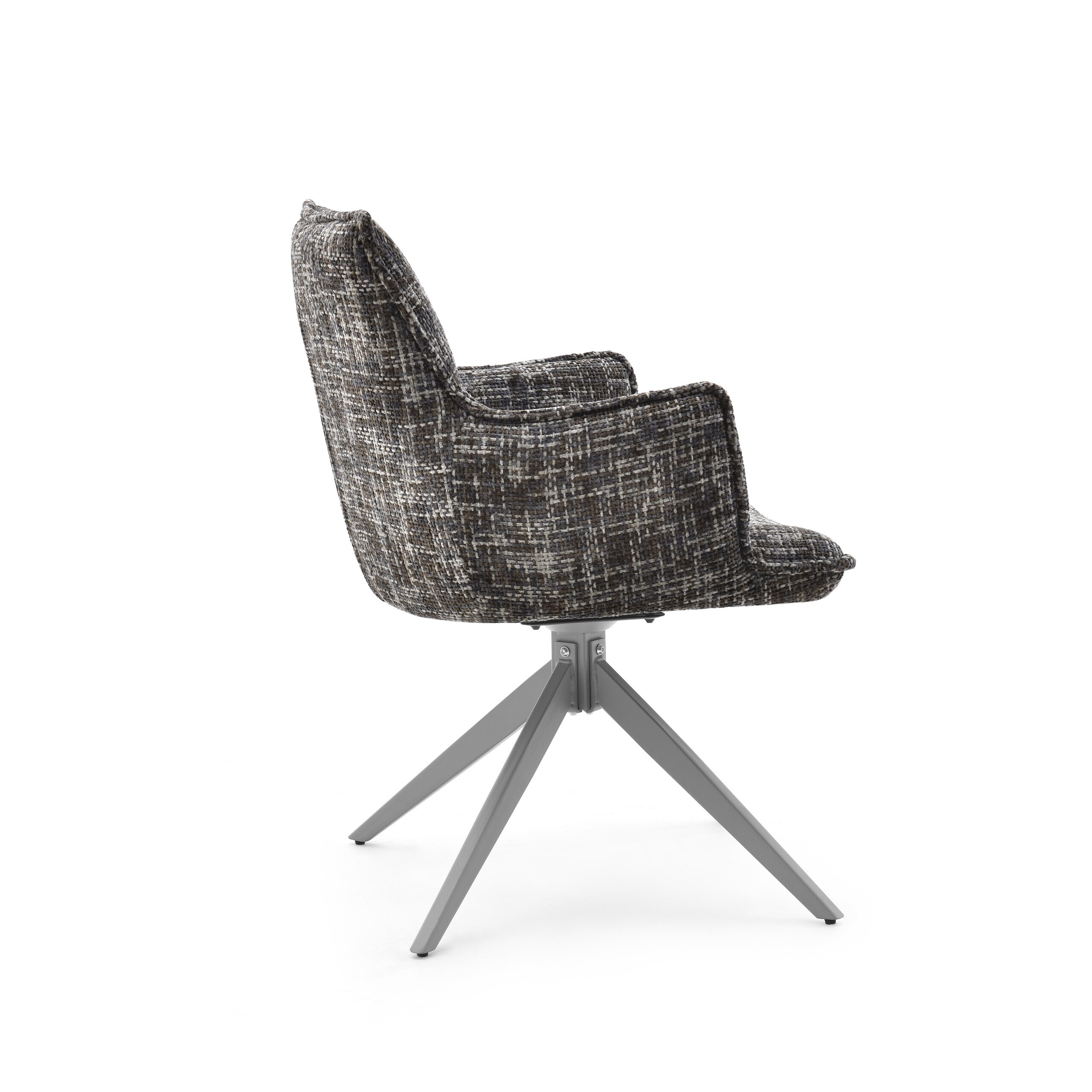 Dining chair fabric gray