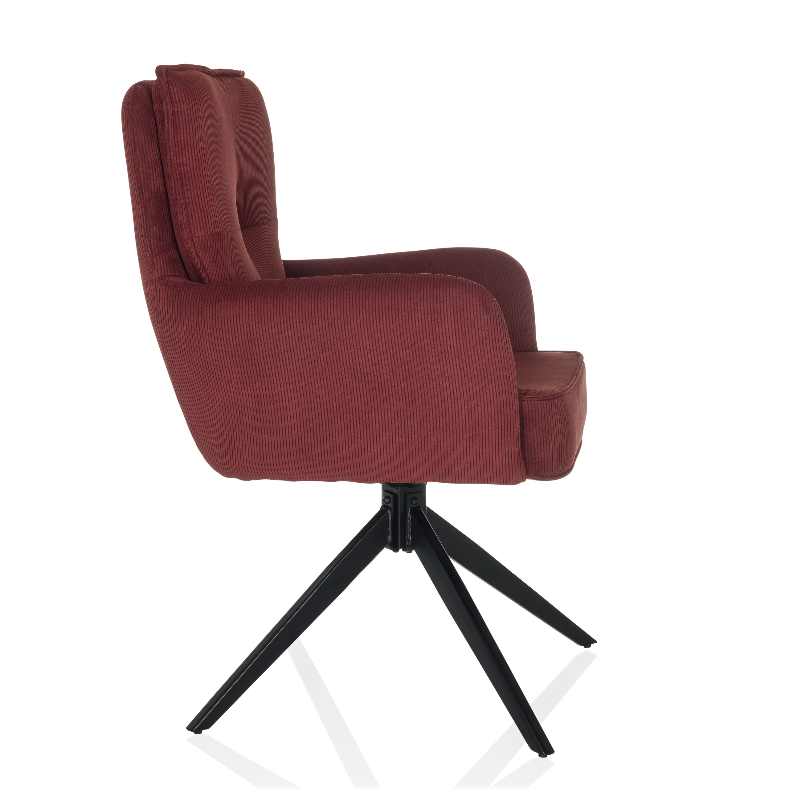 TARUGO Swivel chair fabric Red