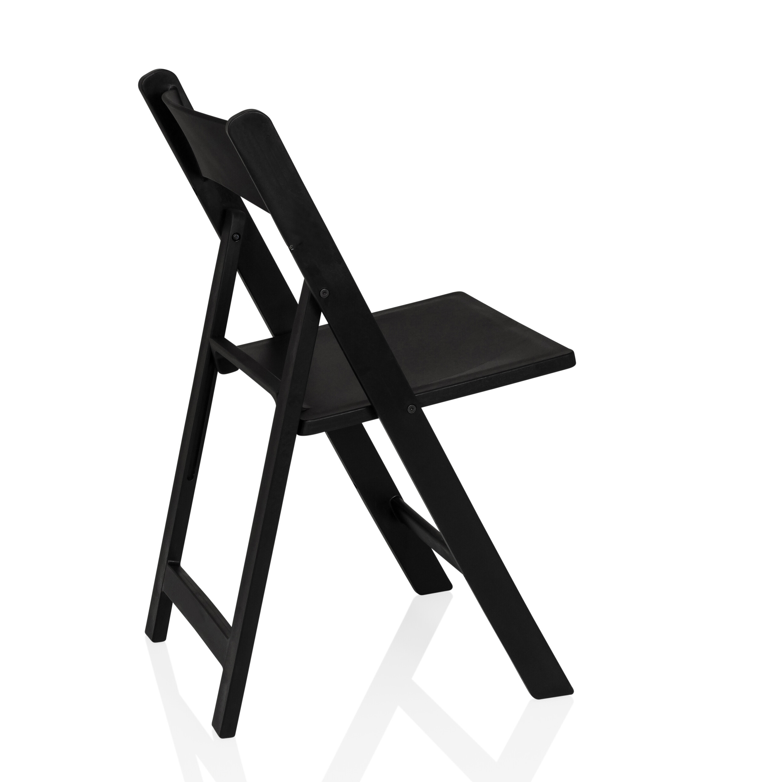 2x Travano Garden Chair Plastic Black