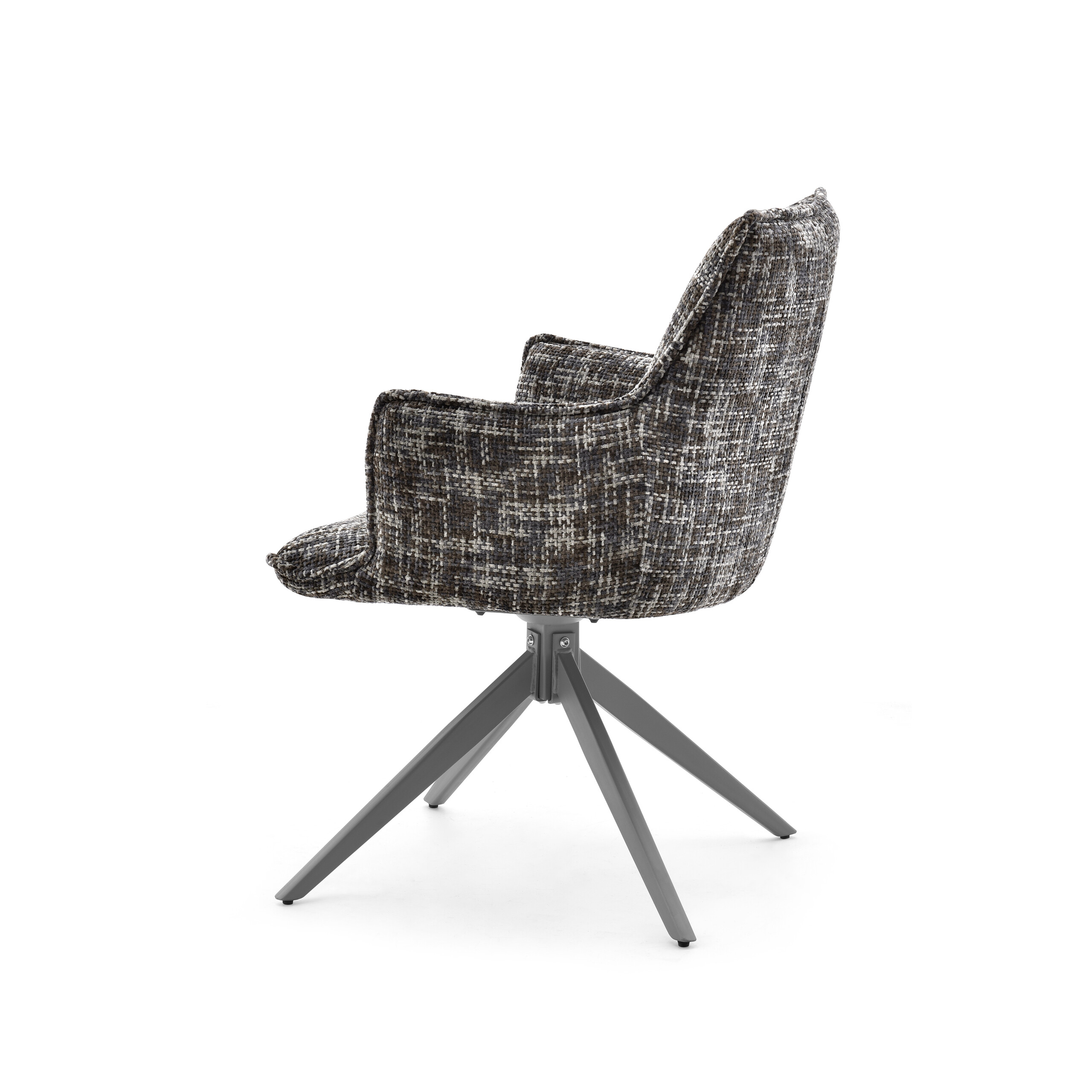 Dining chair fabric gray