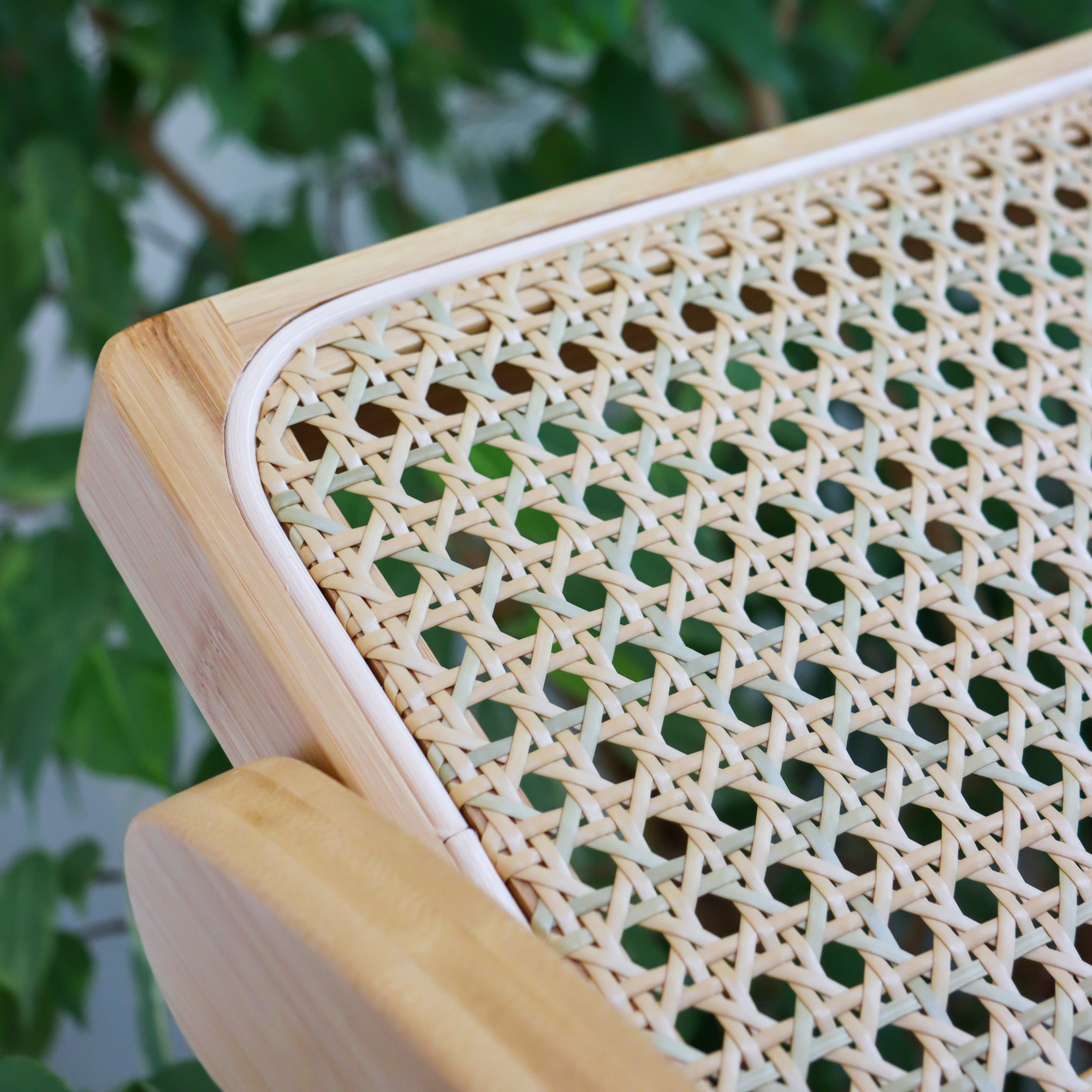 TUDELA BAMBOO Folding chair Rattan
