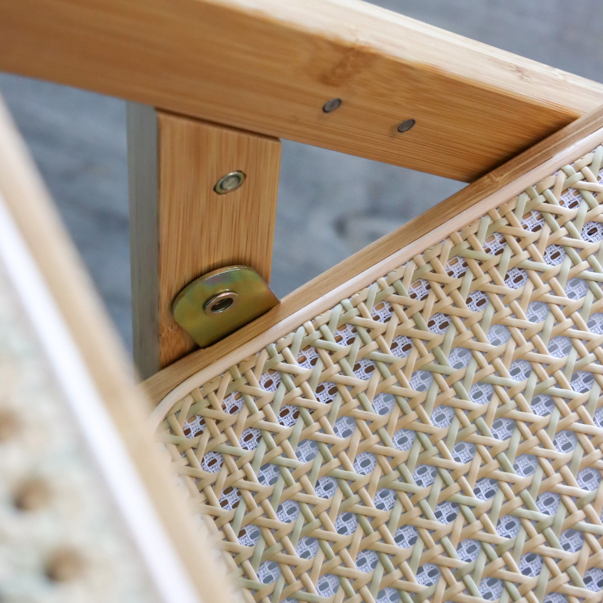 TUDELA BAMBOO Folding chair Rattan