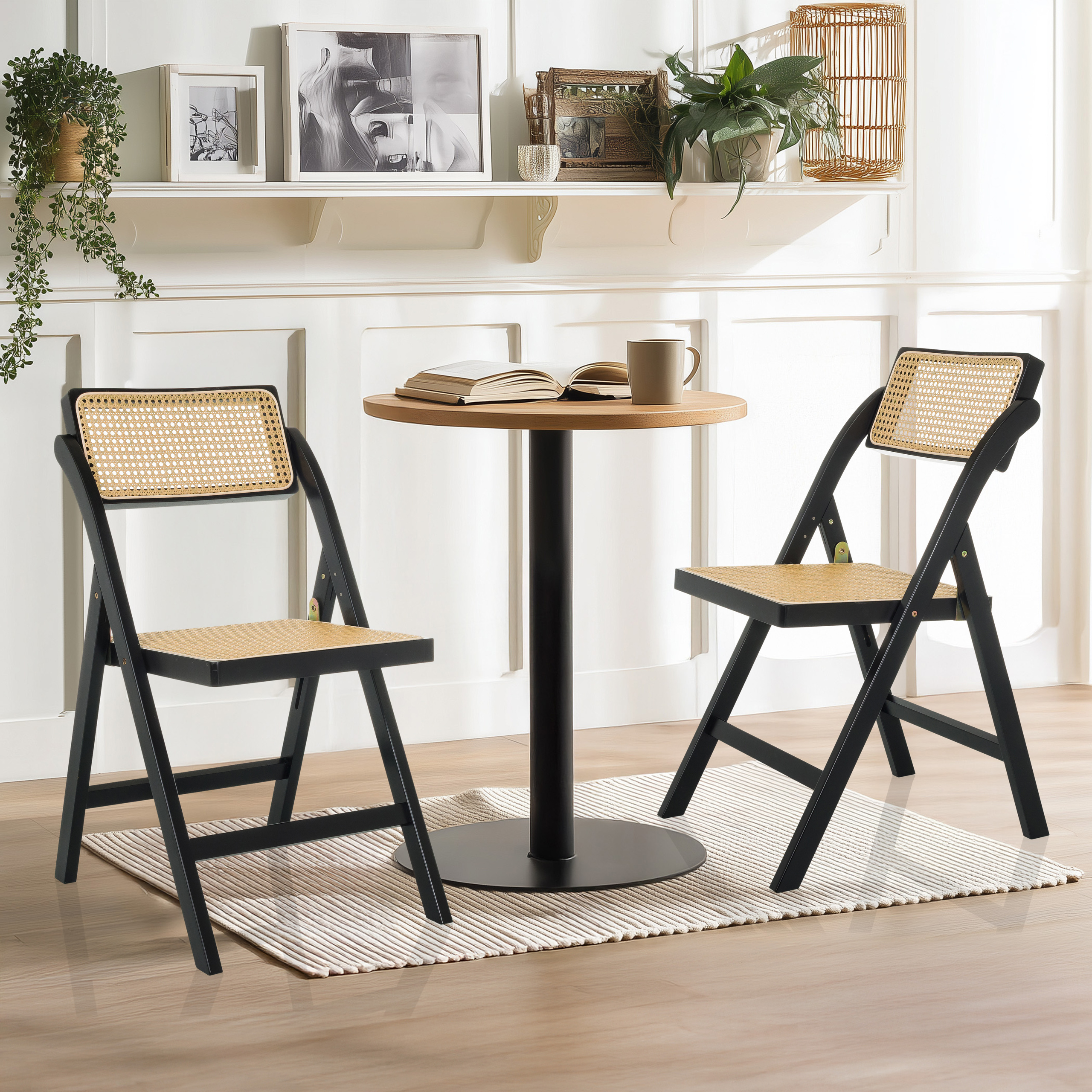 TUDELA BAMBOO Folding Chair Rattan