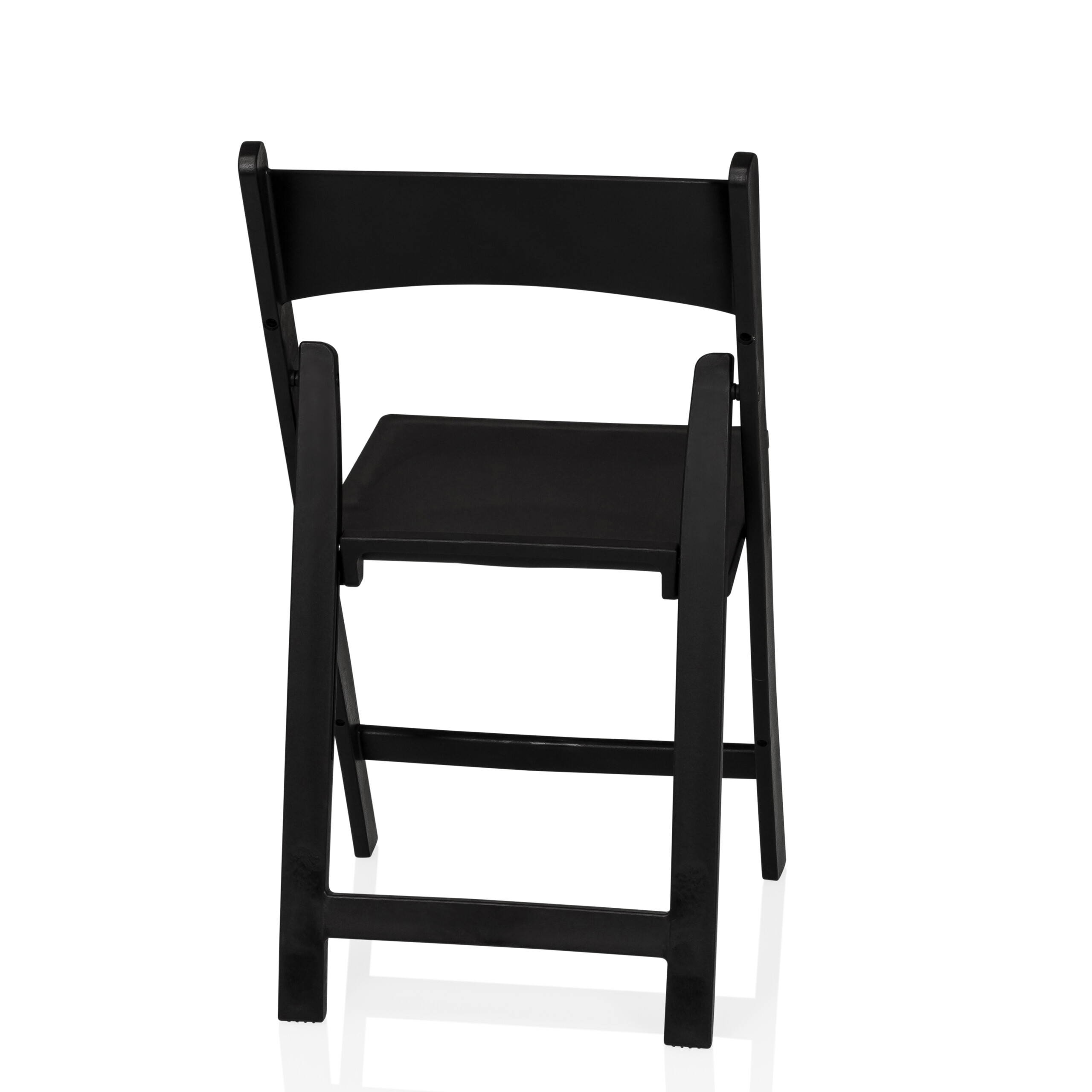 2x Travano Gartenstuhl Kunststoff Schwarz