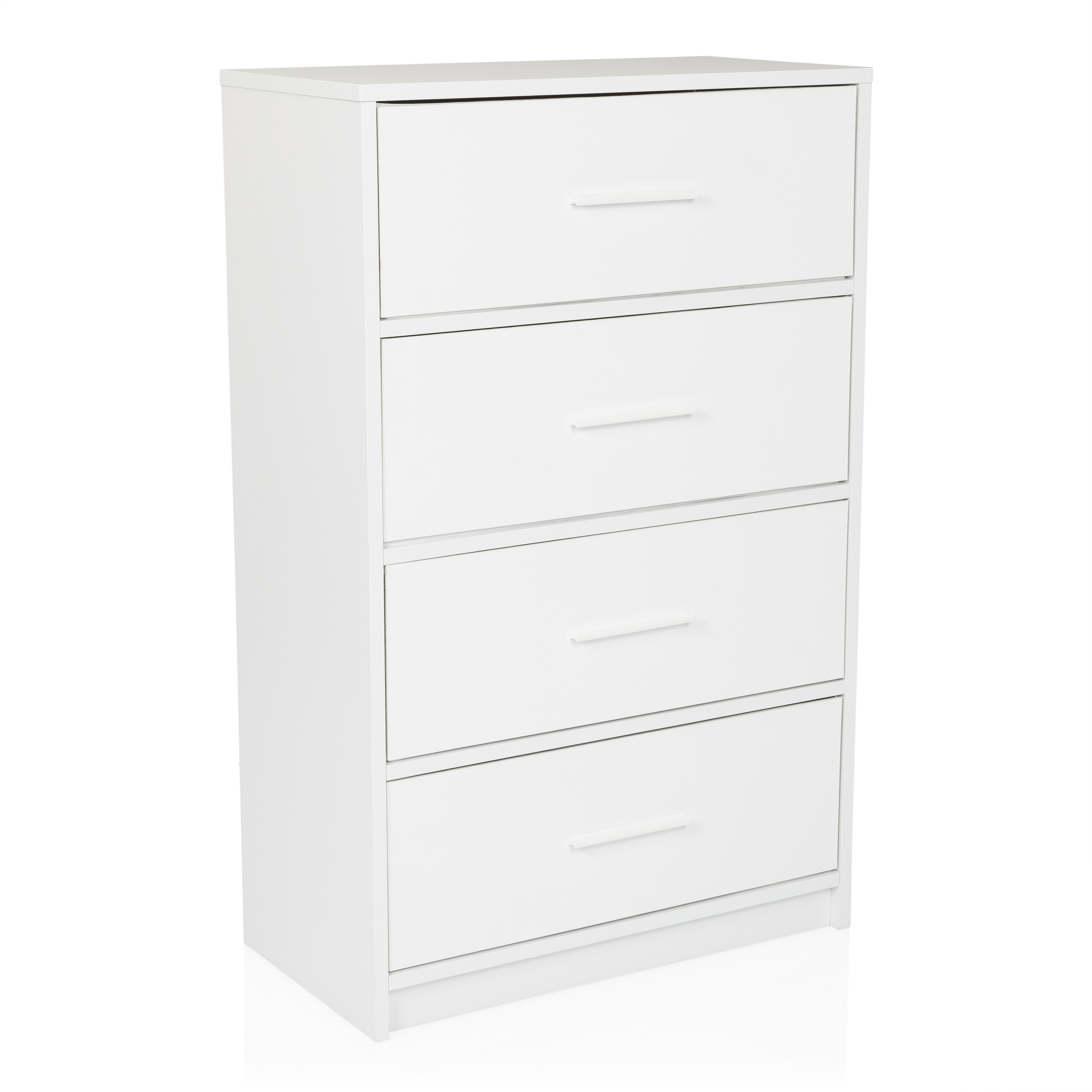 Chest of drawers ESTORIA 58x30x91cm 4 compartments white hjh LIVING