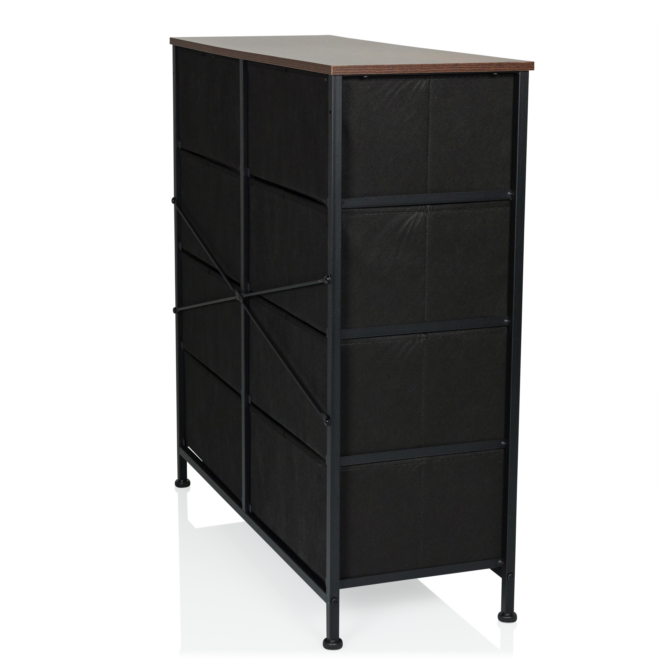 RAGALA LIGHT Wood veneer chest of drawers