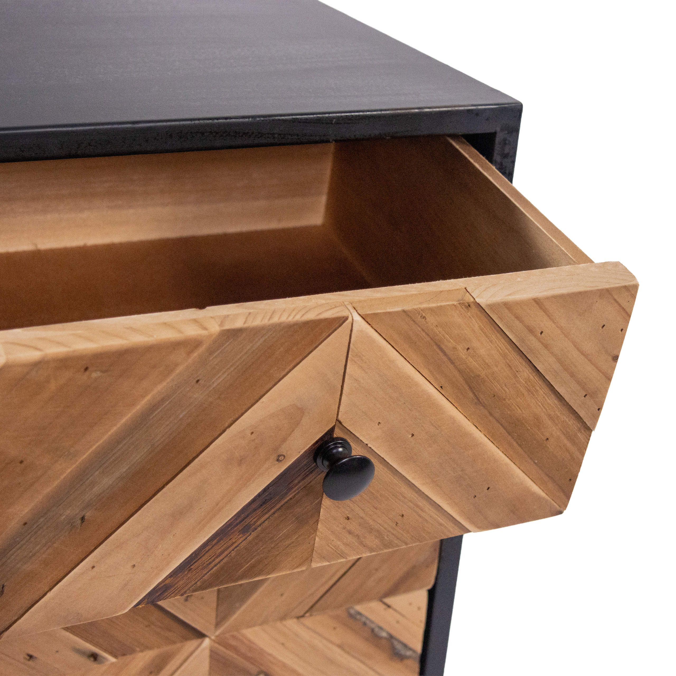 SANTJAGO BLACK SUN Chest of drawers Fir wood