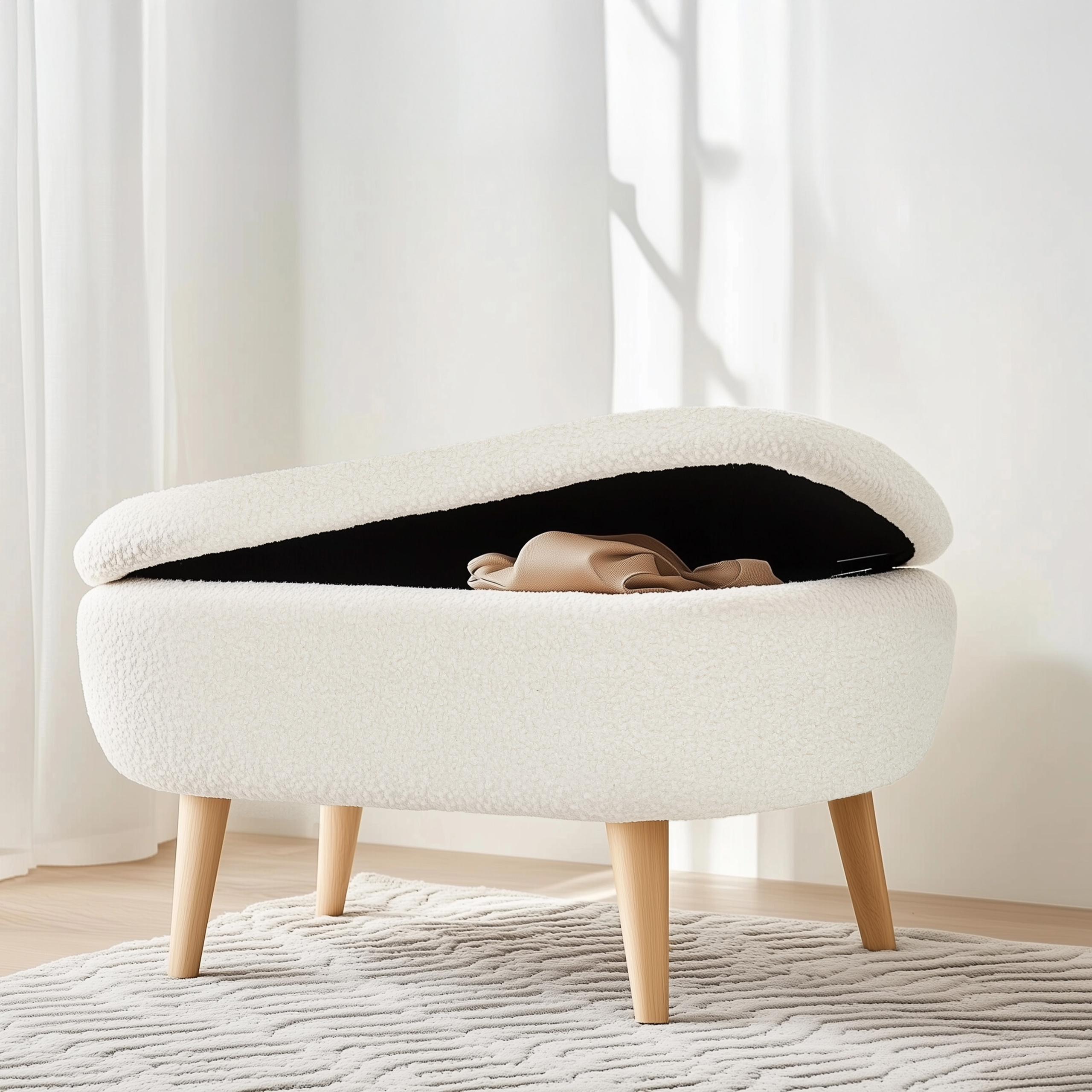 STORIANO Bank Textil Creme