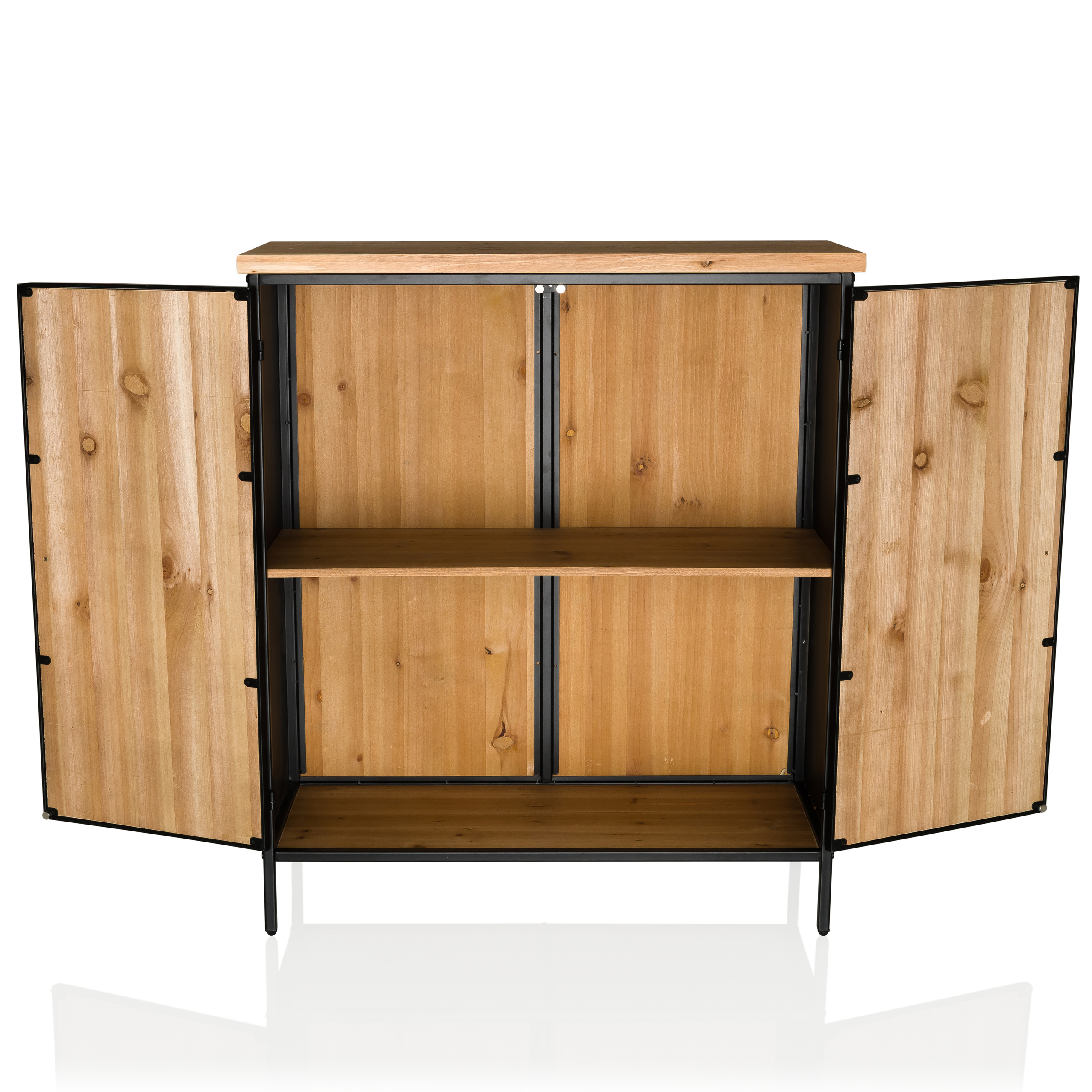 SANTJAGO BLACK SUN Chest of drawers Fir wood
